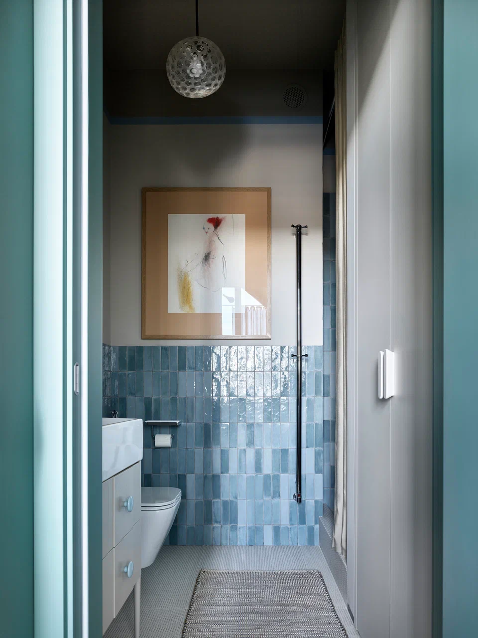 salle de bain carrelage bleu salle de bain carrelage bleu