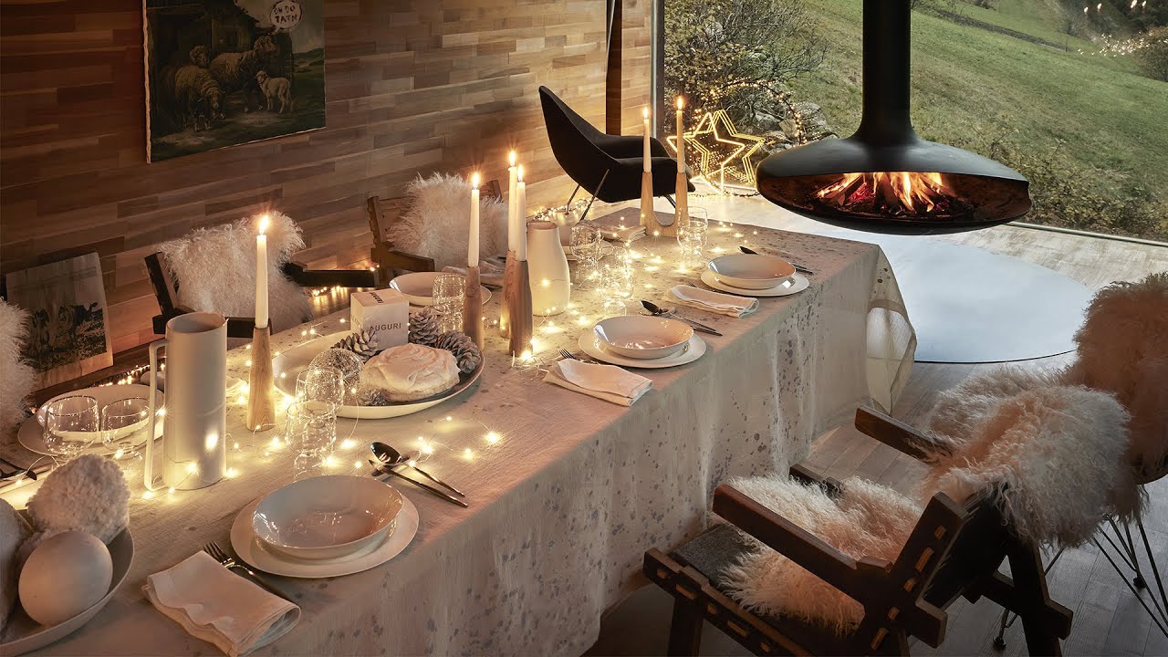 salon avec Gyrofocus décoration Noël