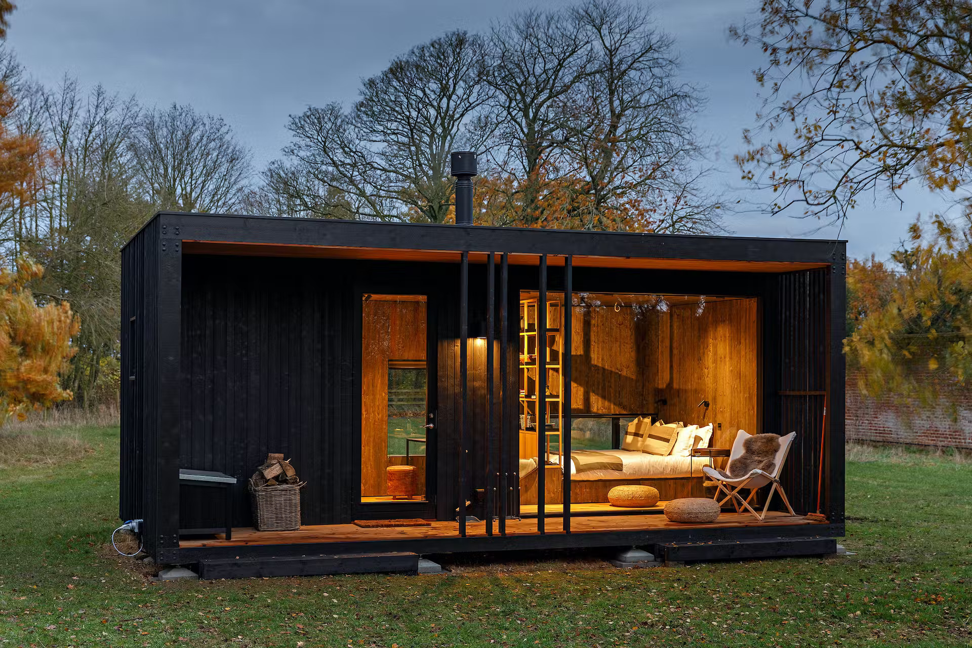 mini maison en bois 18m2 KONGA M