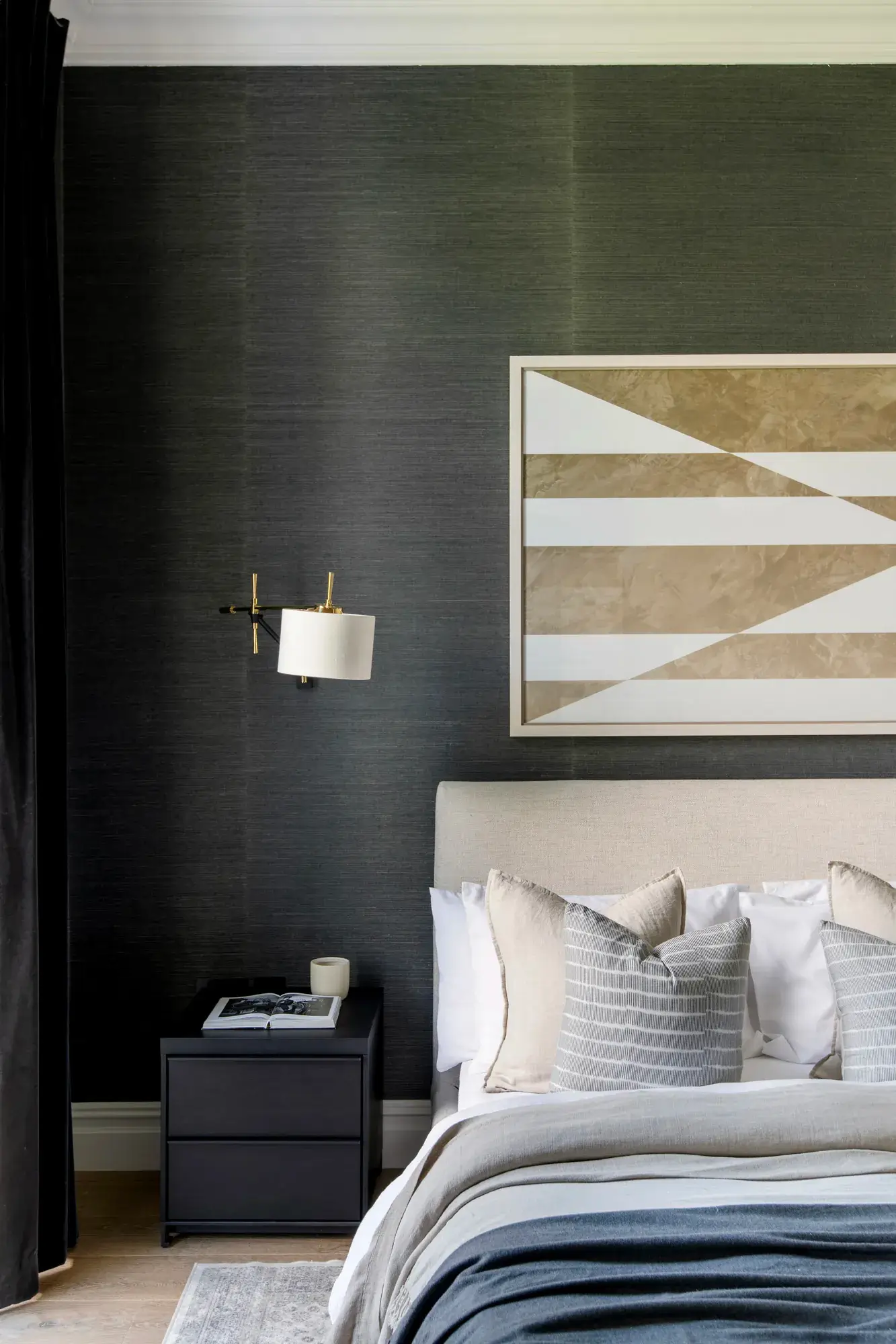 chambre verte et beige décoration contemporaine chambre verte et beige décoration contemporaine
