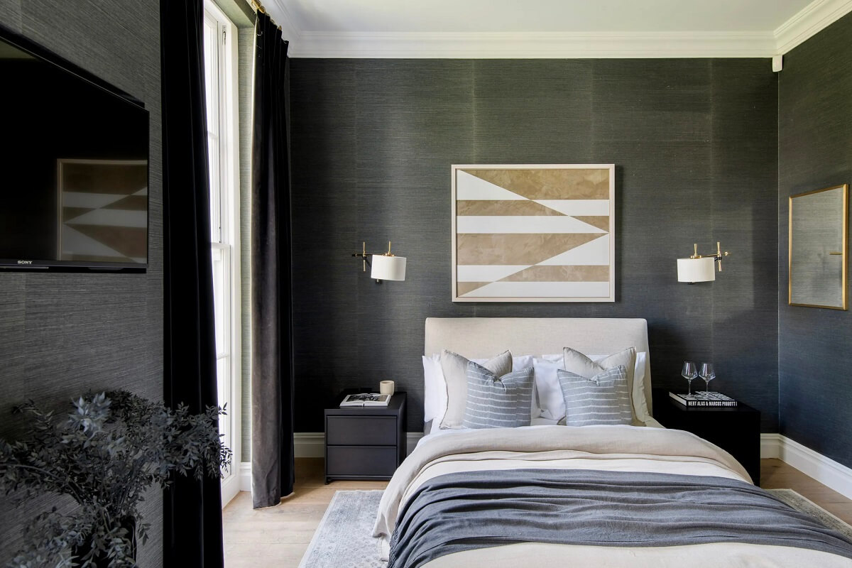 chambre verte et beige décoration contemporaine chambre verte et beige décoration contemporaine