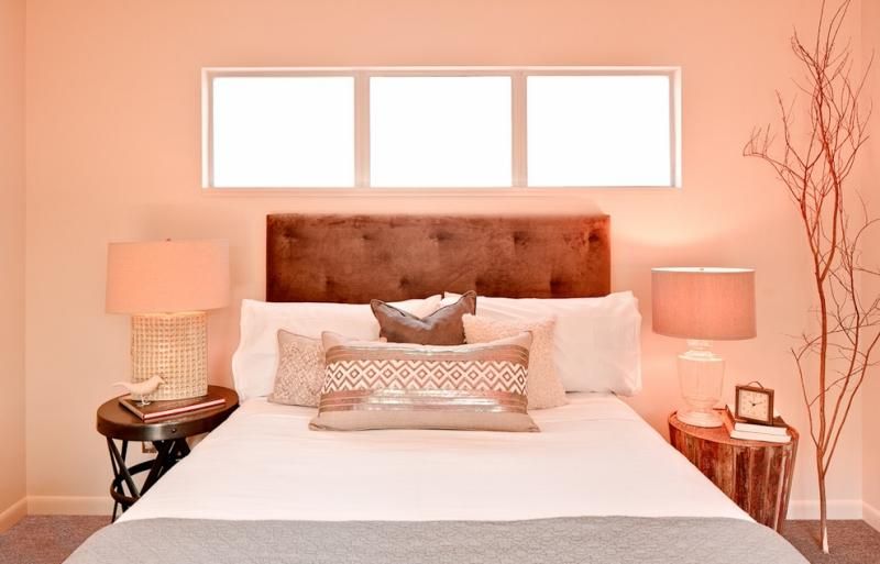 chambre couleur Pantone 2024 Peach Fuzz chambre couleur Pantone 2024 Peach Fuzz