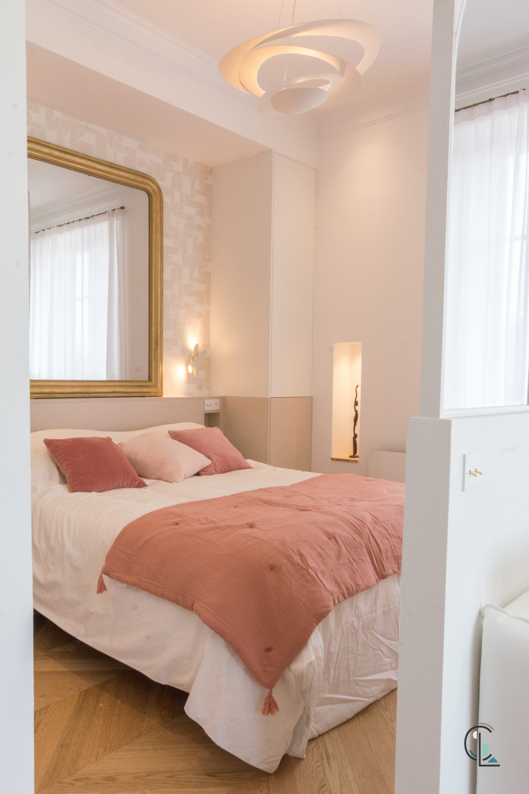 chambre studio 42m2 transformé en deux-pièces