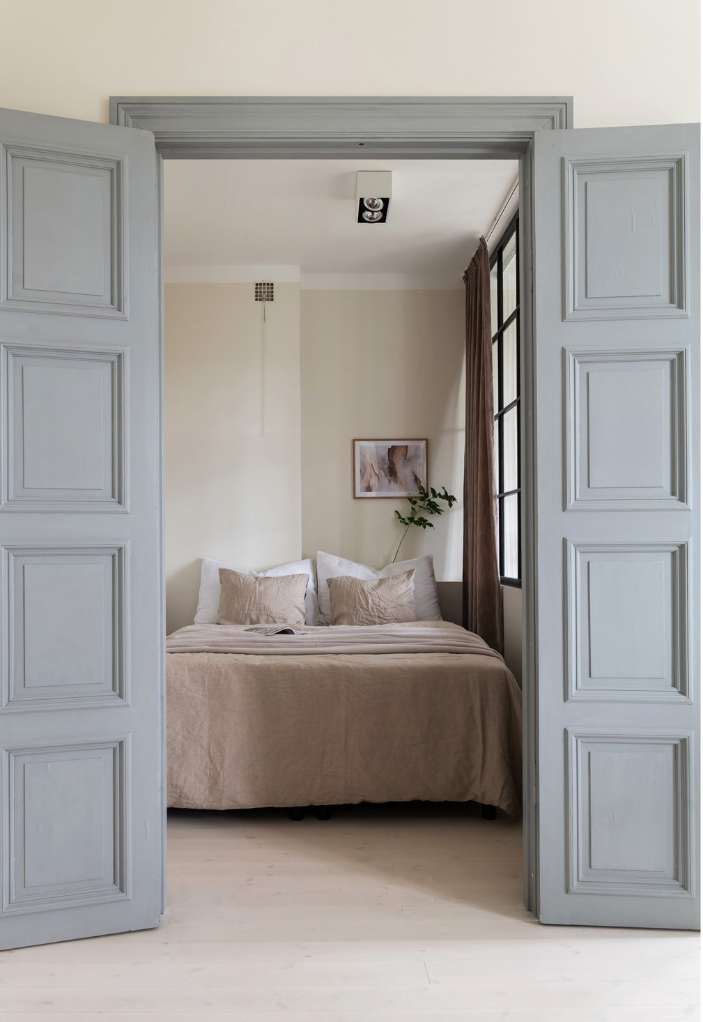 chambre en second jour avec verrière deux-pièces 46m2