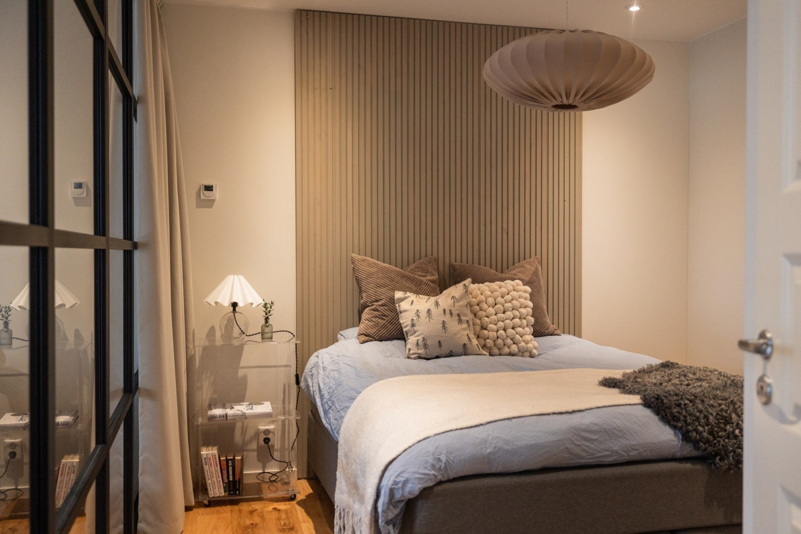 chambre avec verrière deux-pièces de 45m2 optimisé