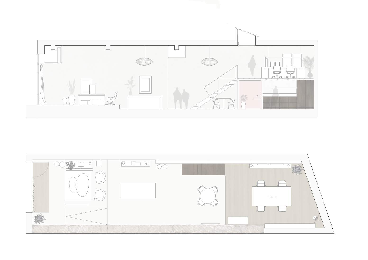 plan maison de ville décoration classique chic plan maison de ville décoration classique chic