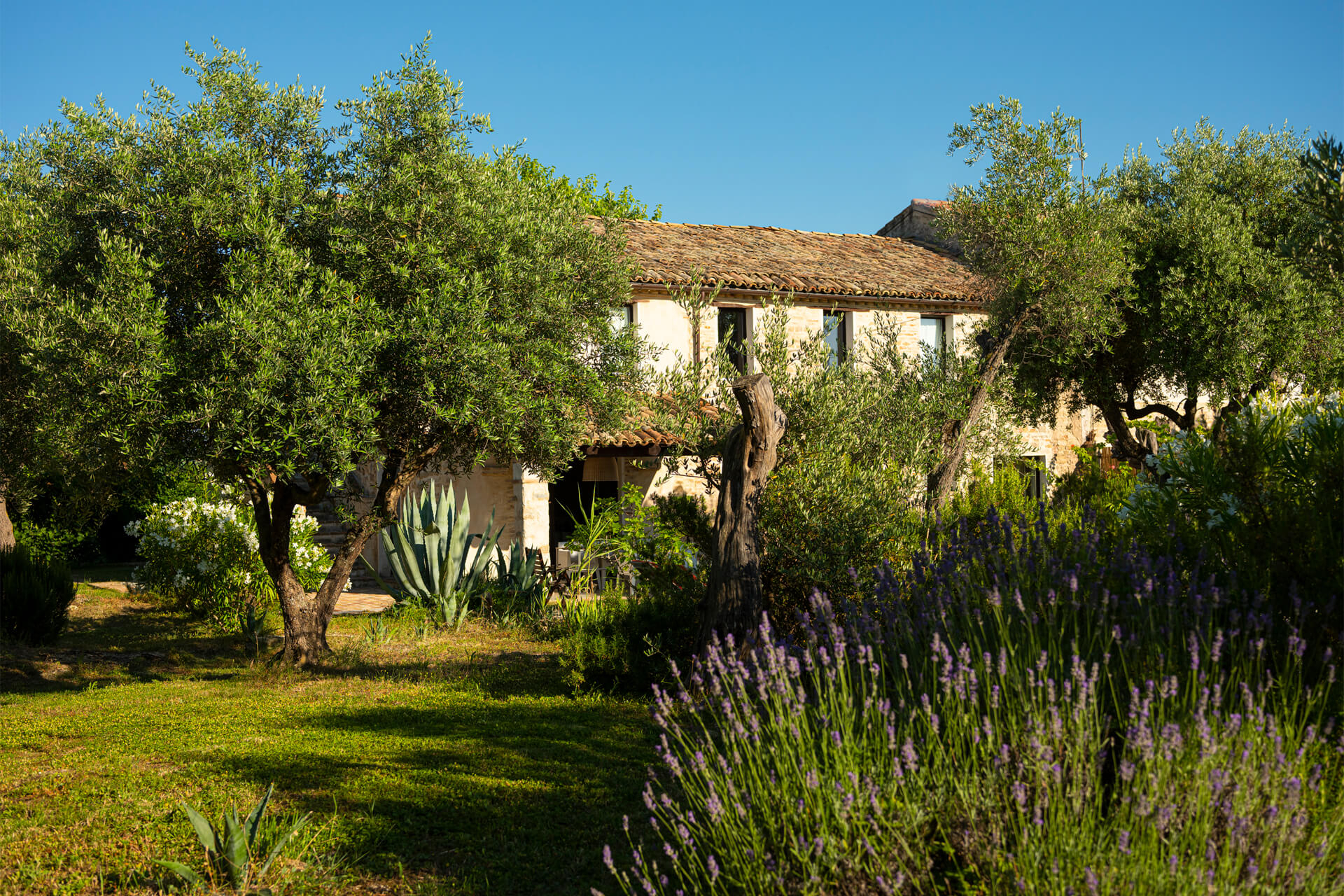 maison en pierres avec piscine Villa Mundi