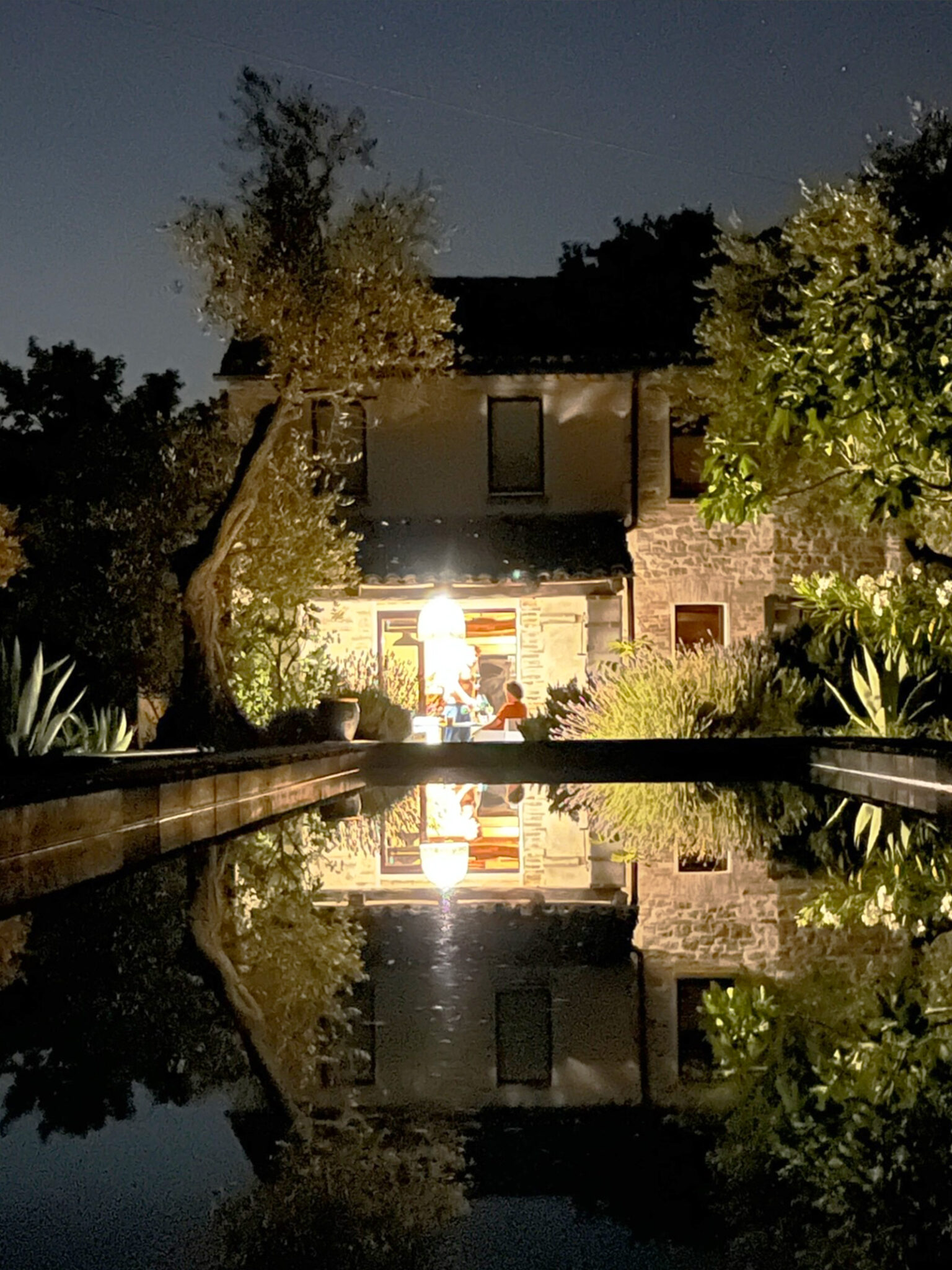 maison en pierres avec piscine Villa Mundi