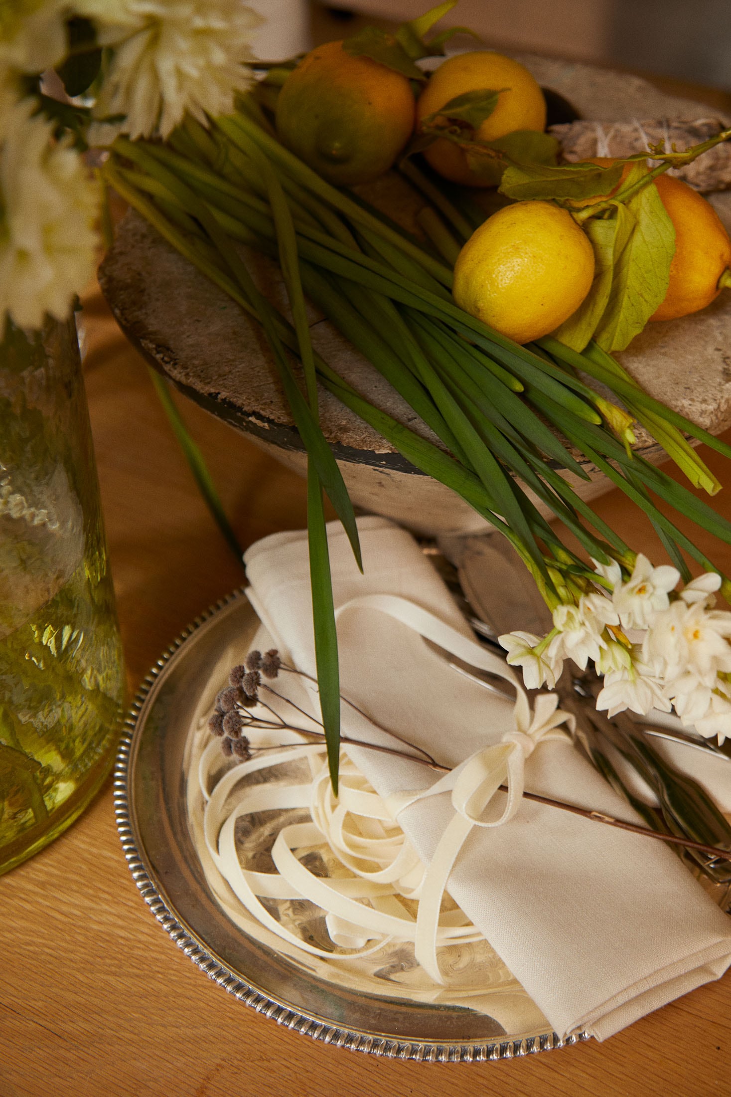 décoration de la table du Nouvel An Zara Home