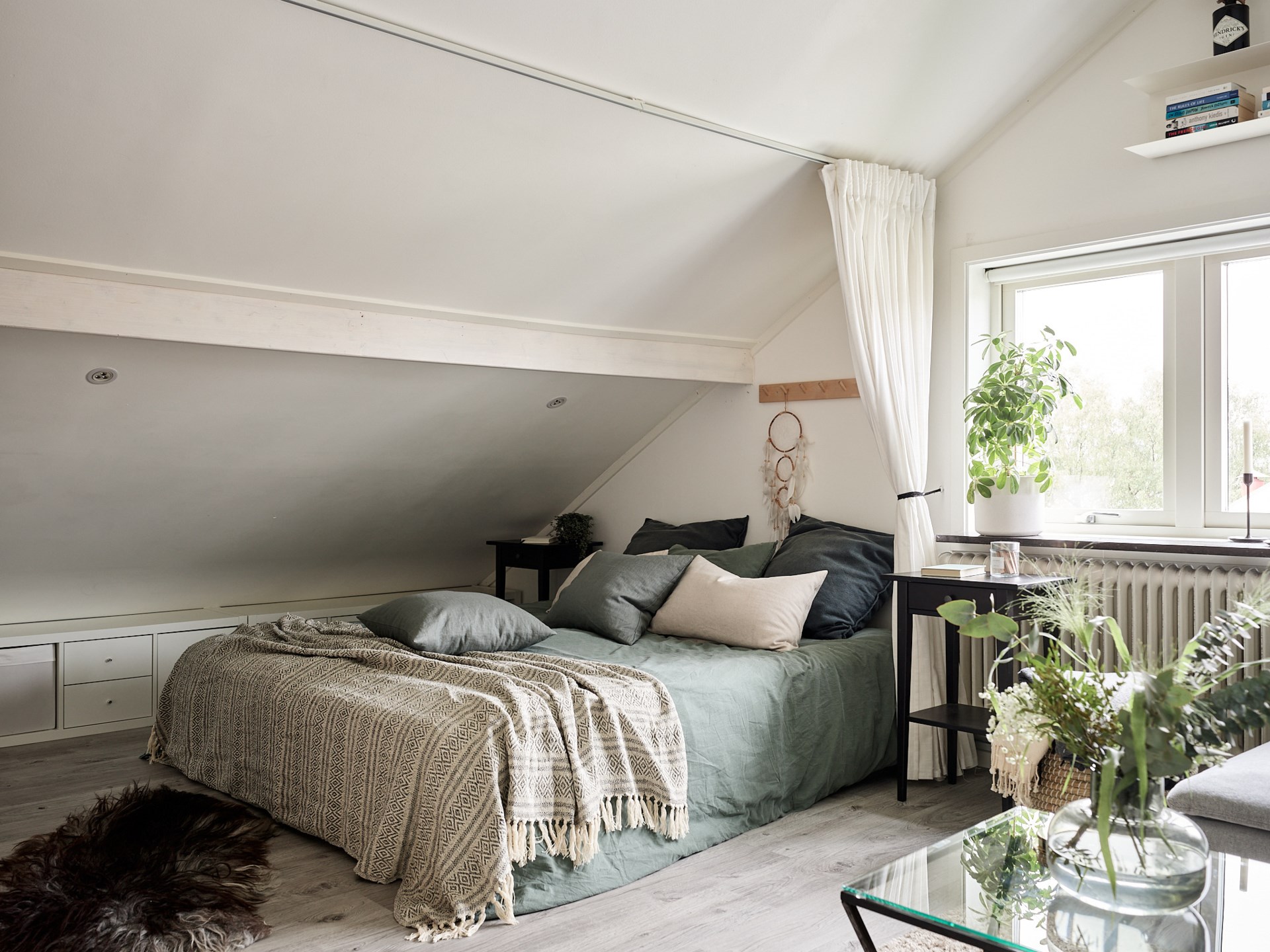chambre mansardée appartement 41m2 décoration scandinave chambre mansardée appartement 41m2 décoration scandinave