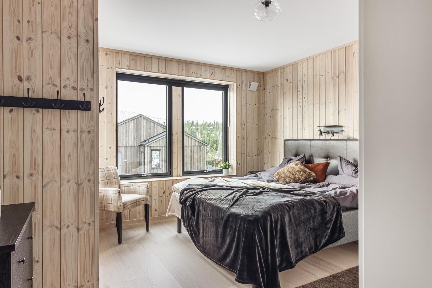 chambre mur en bois clair maison montagne chambre mur en bois clair maison montagne