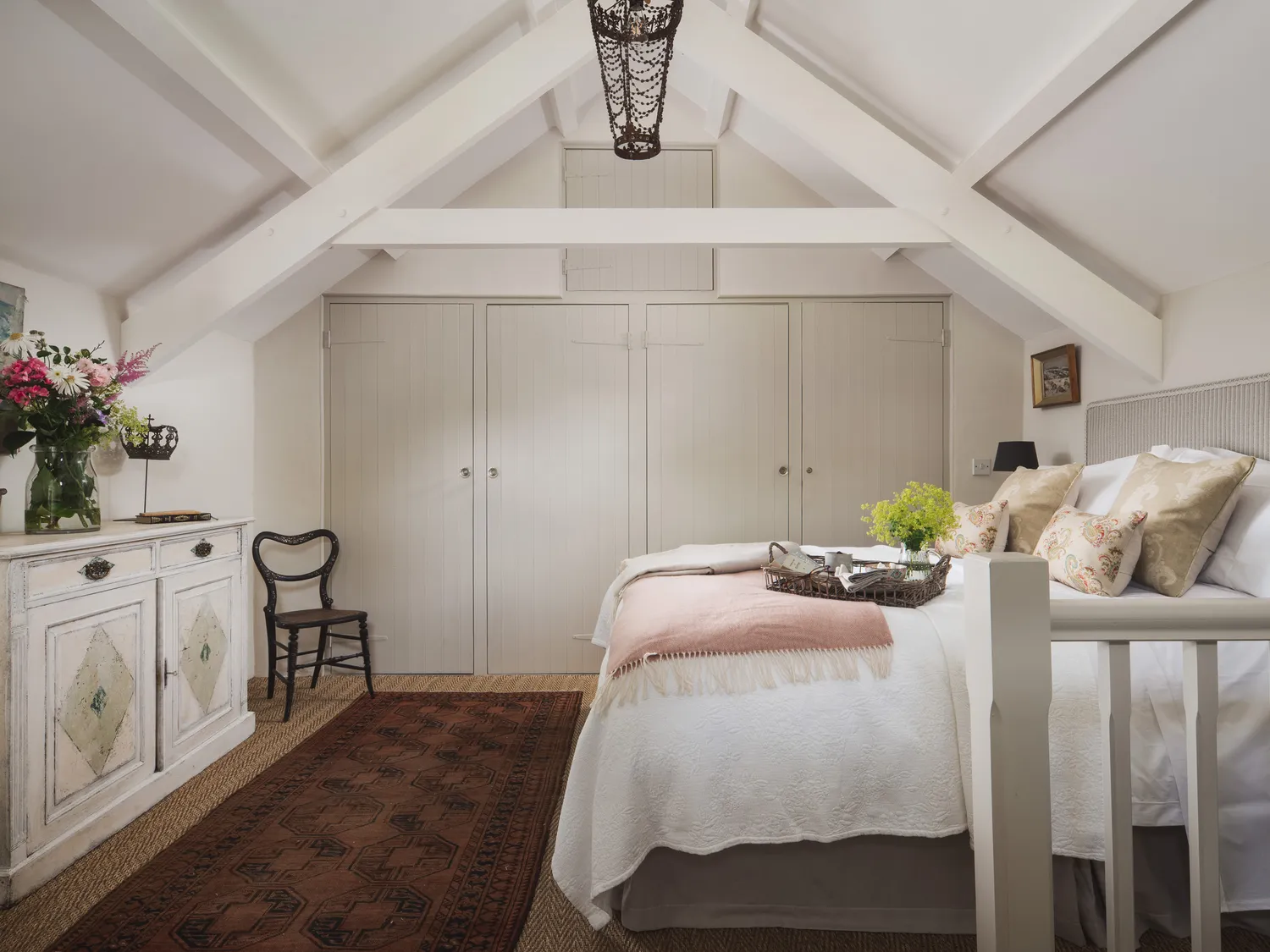 chambre mansardée maison en pierres Hawthorn Cottage chambre mansardée maison en pierres Hawthorn Cottage