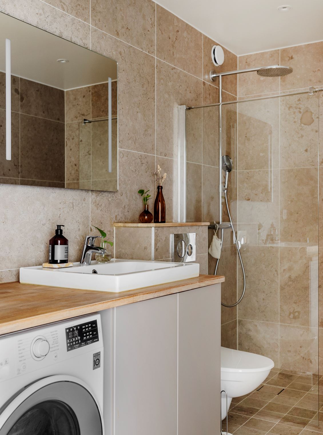 salle de bain beige salle de bain beige