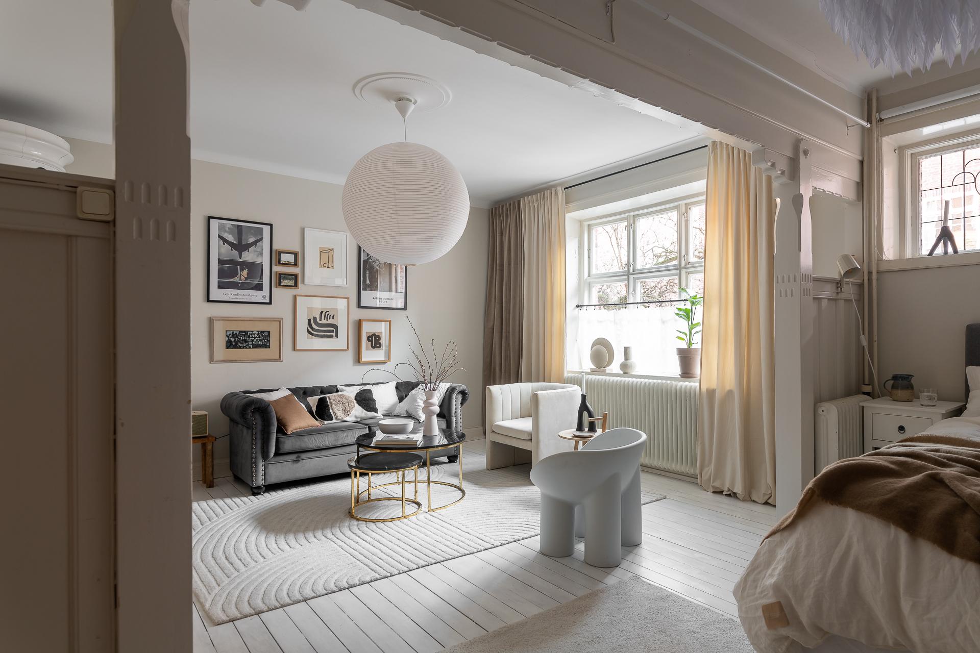 studio 46m2 avec alcôve décoration scandinave studio 46m2 avec alcôve décoration scandinave