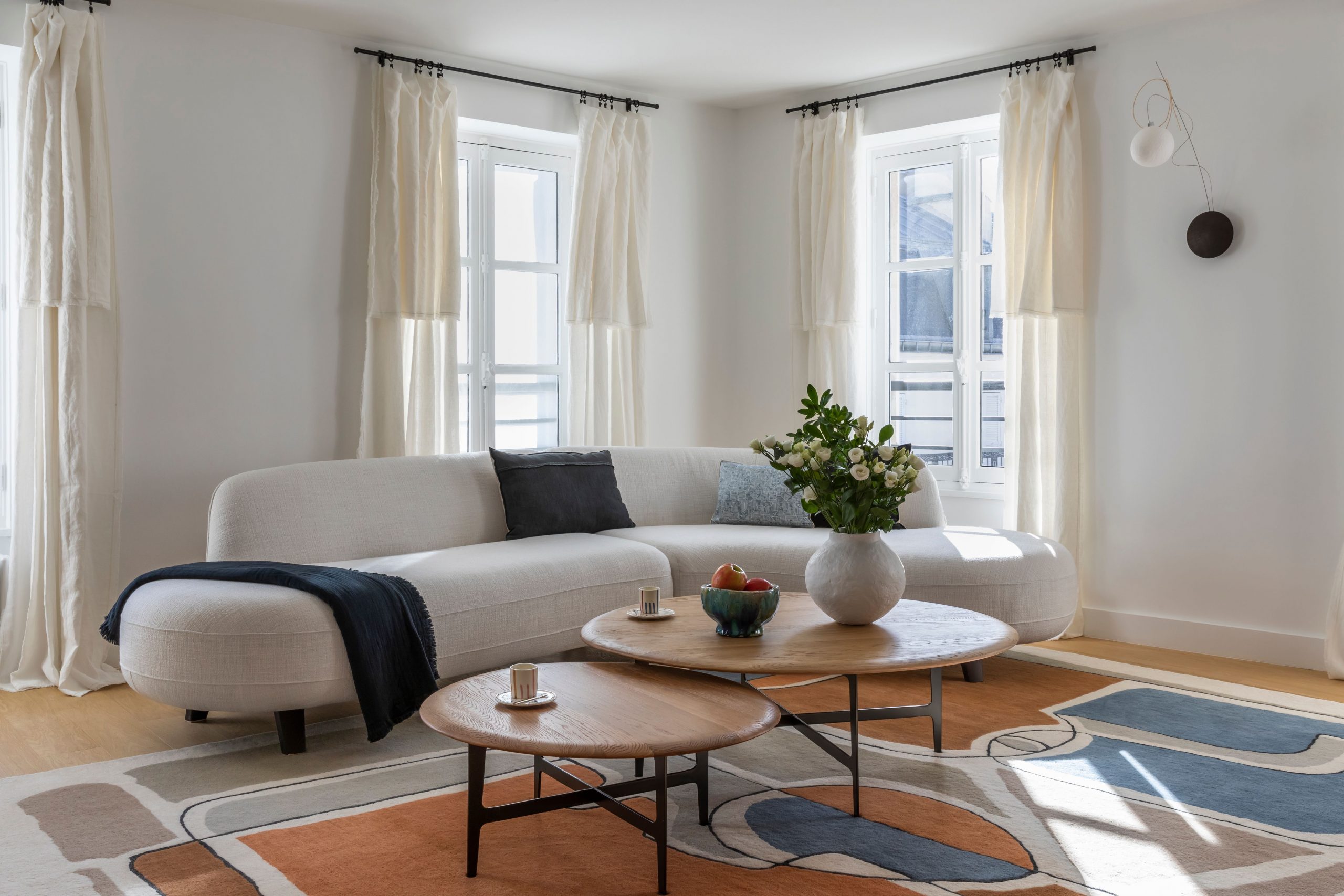 salon appartement Paris décoration design Photo : © Pauline Le Goff salon appartement Paris décoration design Photo : © Pauline Le Goff