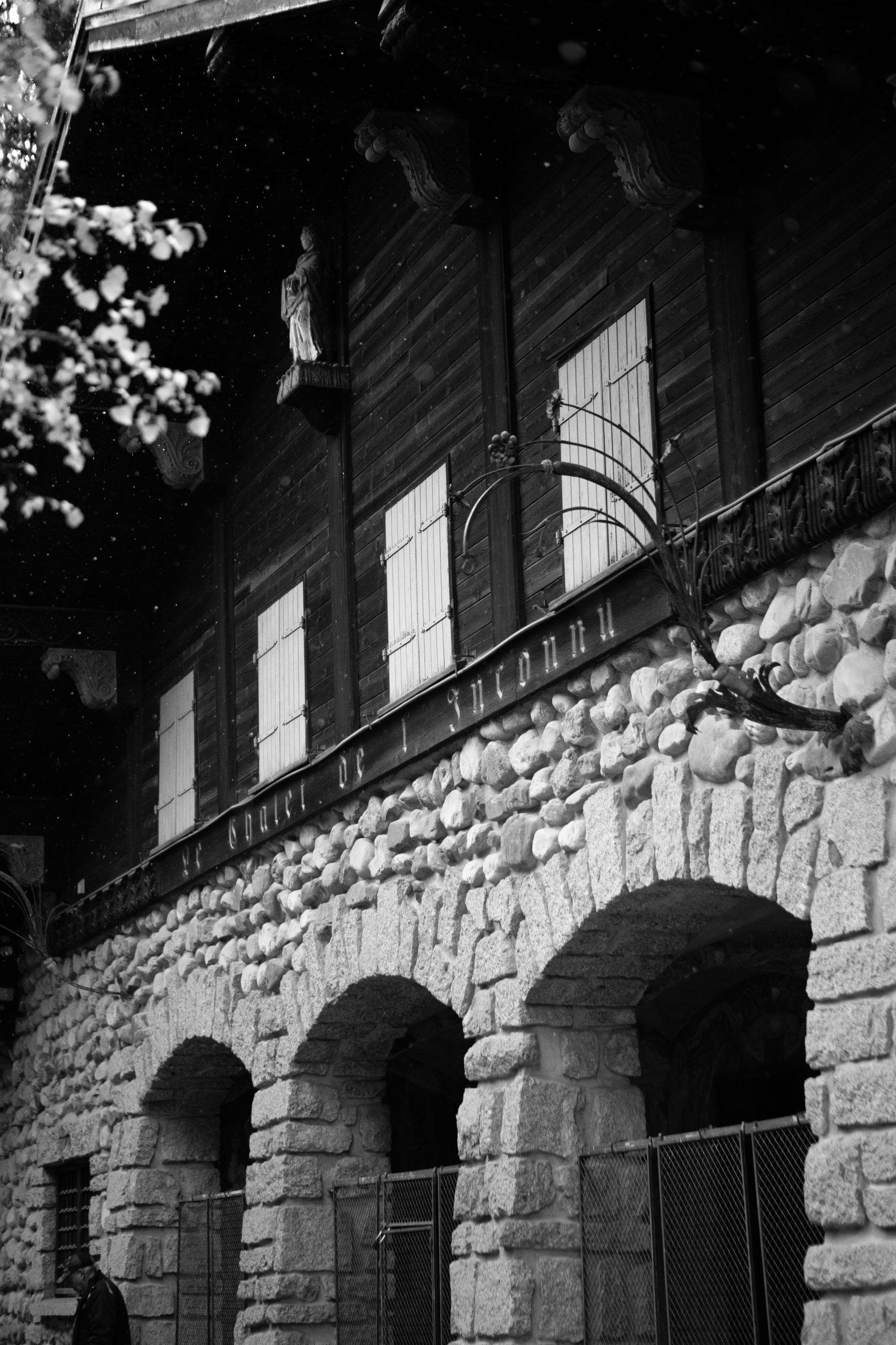 chalet de l chalet de l'inconnu à Megève Photo : ©Adel Slimane