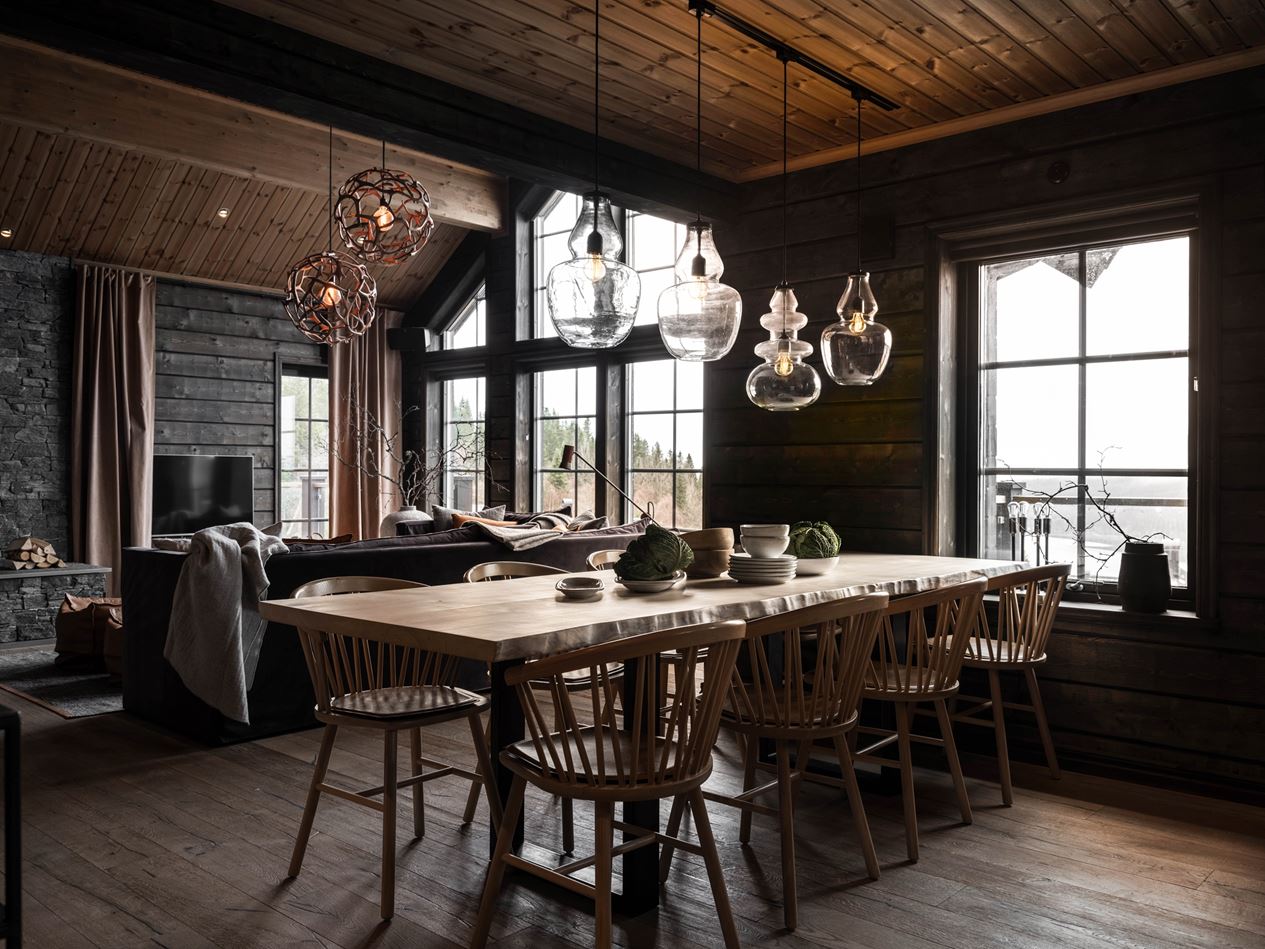 salle à manger et salon bois et pierre maison de montagne salle à manger et salon bois et pierre maison de montagne