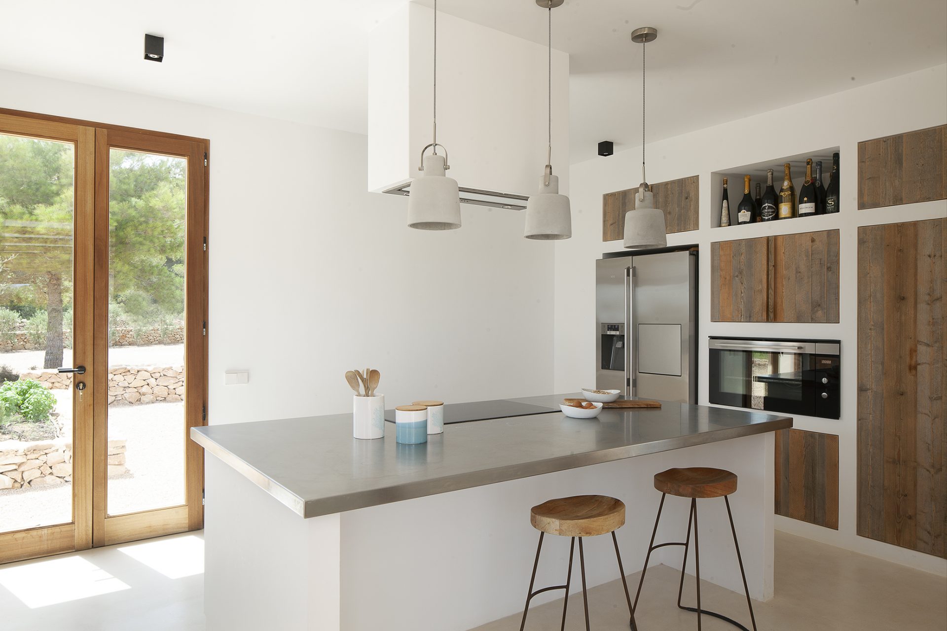 cuisine grise et bois cuisine grise et bois