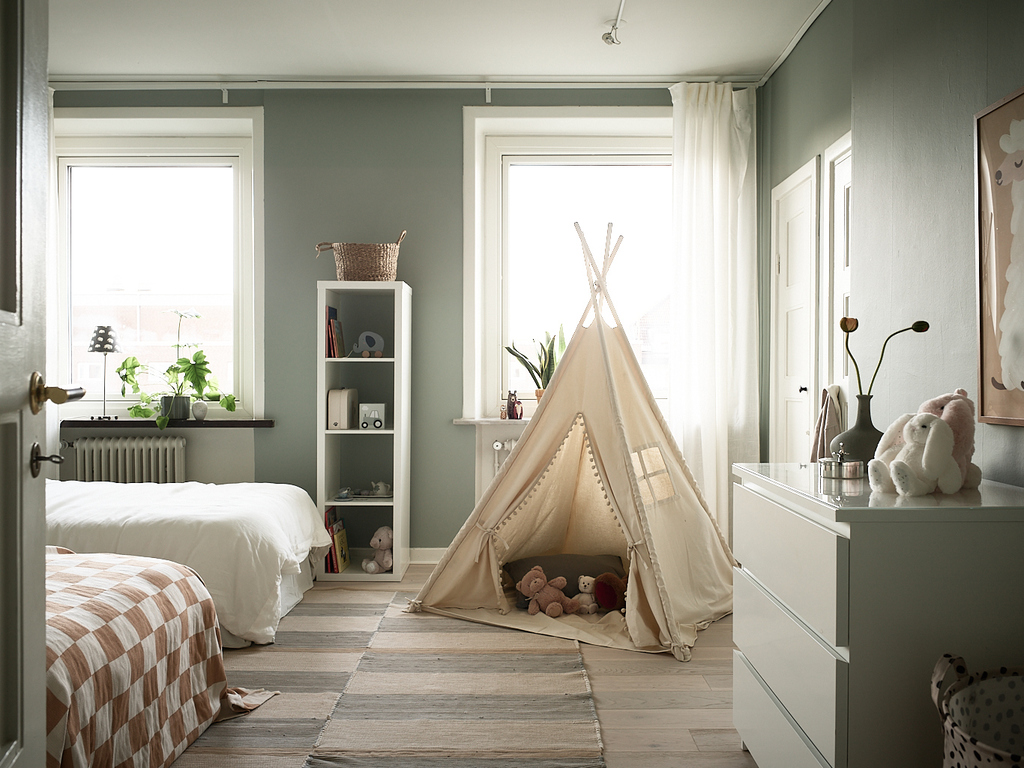 chambre enfant à deux lits