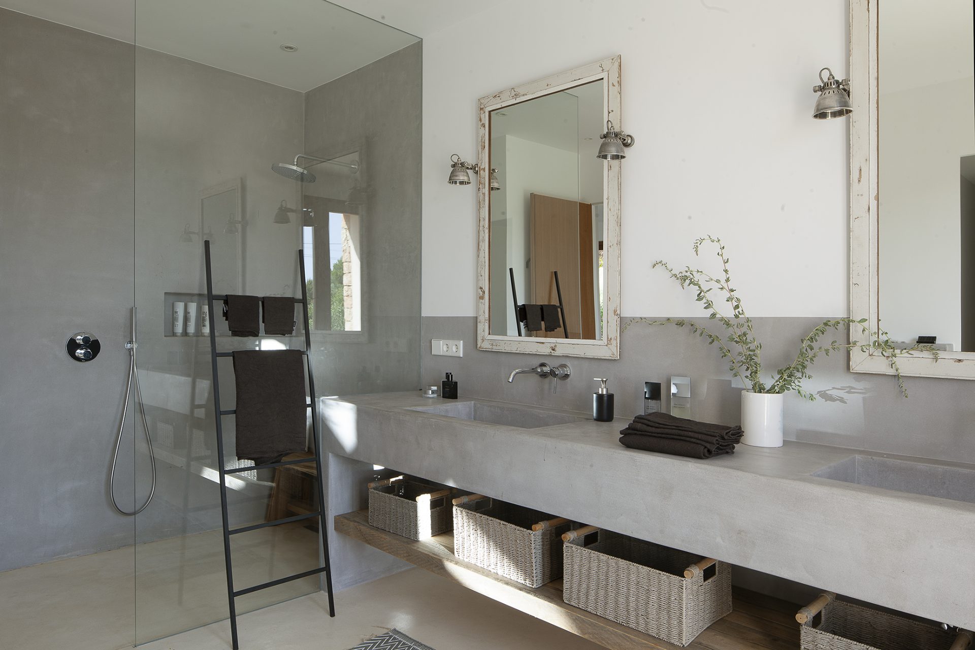 salle de bain grise salle de bain grise