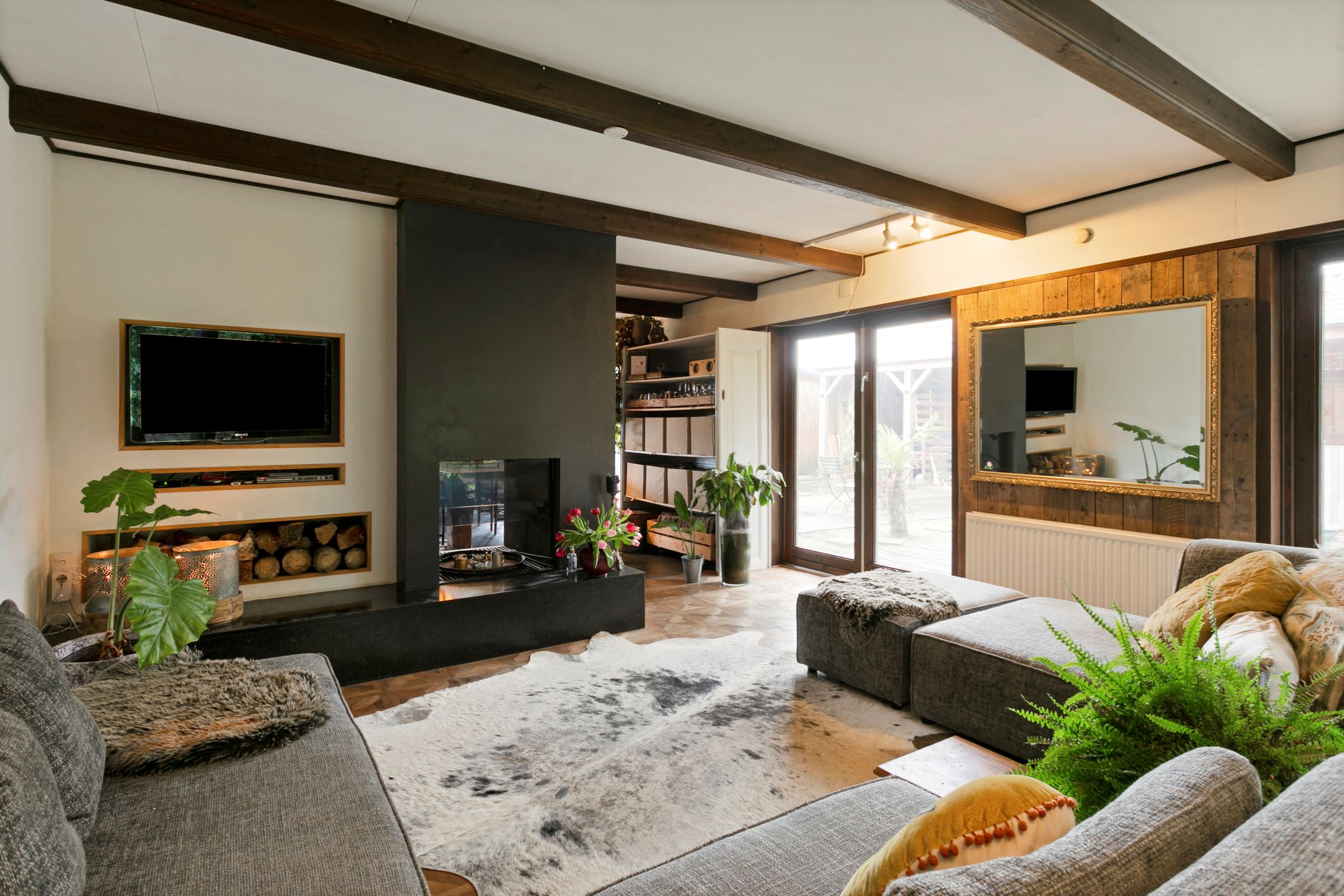 salon avec cheminée maison contemporaine salon avec cheminée maison contemporaine