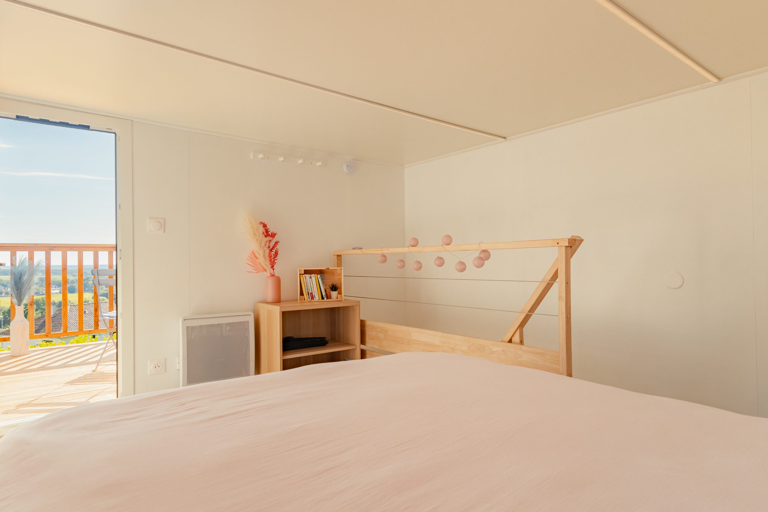 chambre sur mezzanine mini maison française 30m2 chambre sur mezzanine mini maison française 30m2