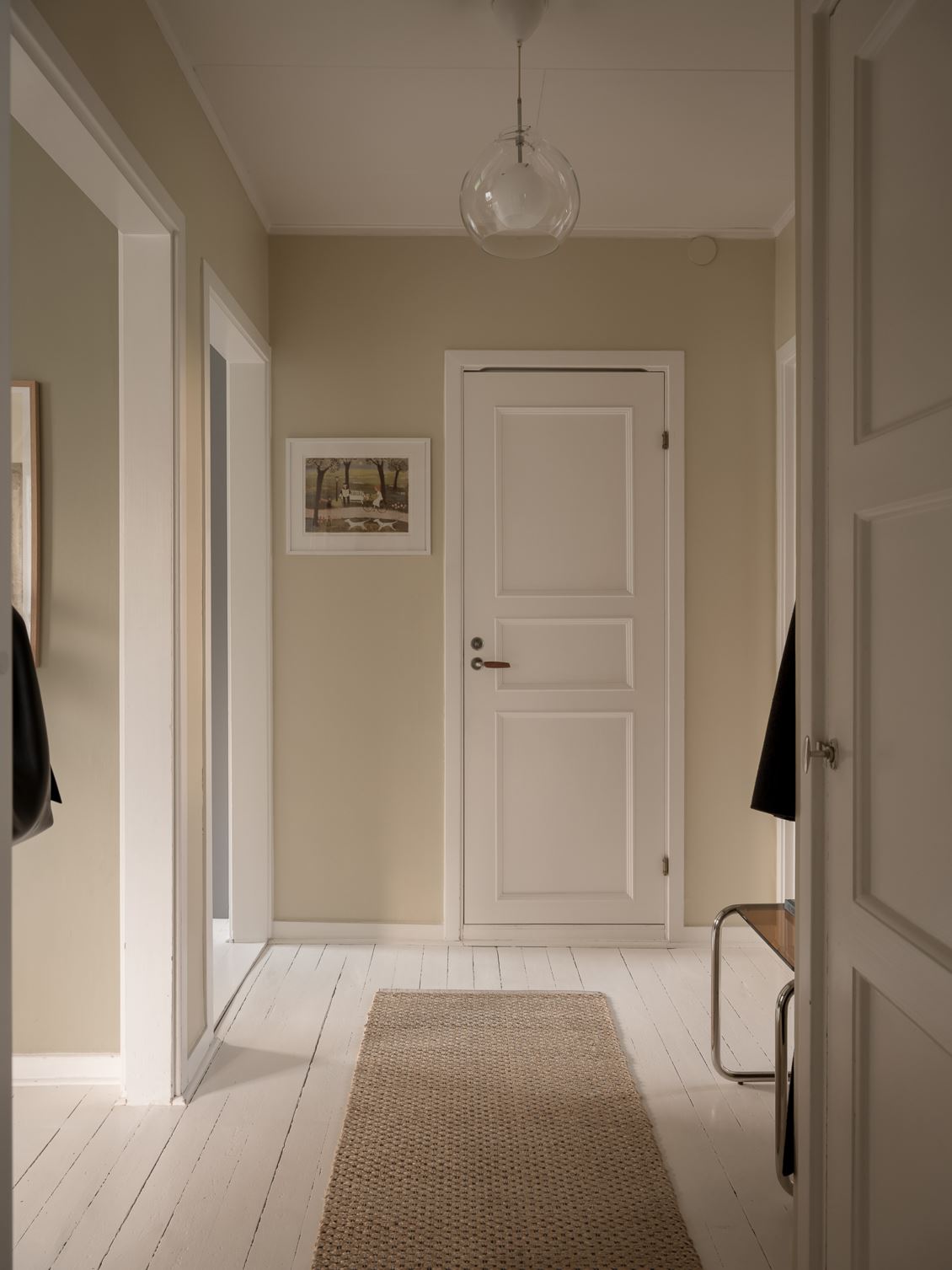 entrée appartement de 48m2 décoration beige et verte entrée appartement de 48m2 décoration beige et verte