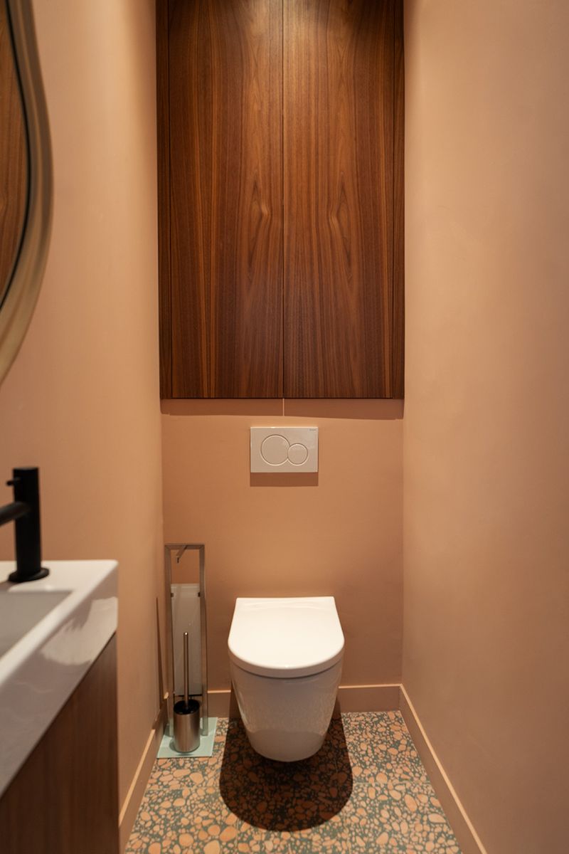toilette appartement Paris décoration design