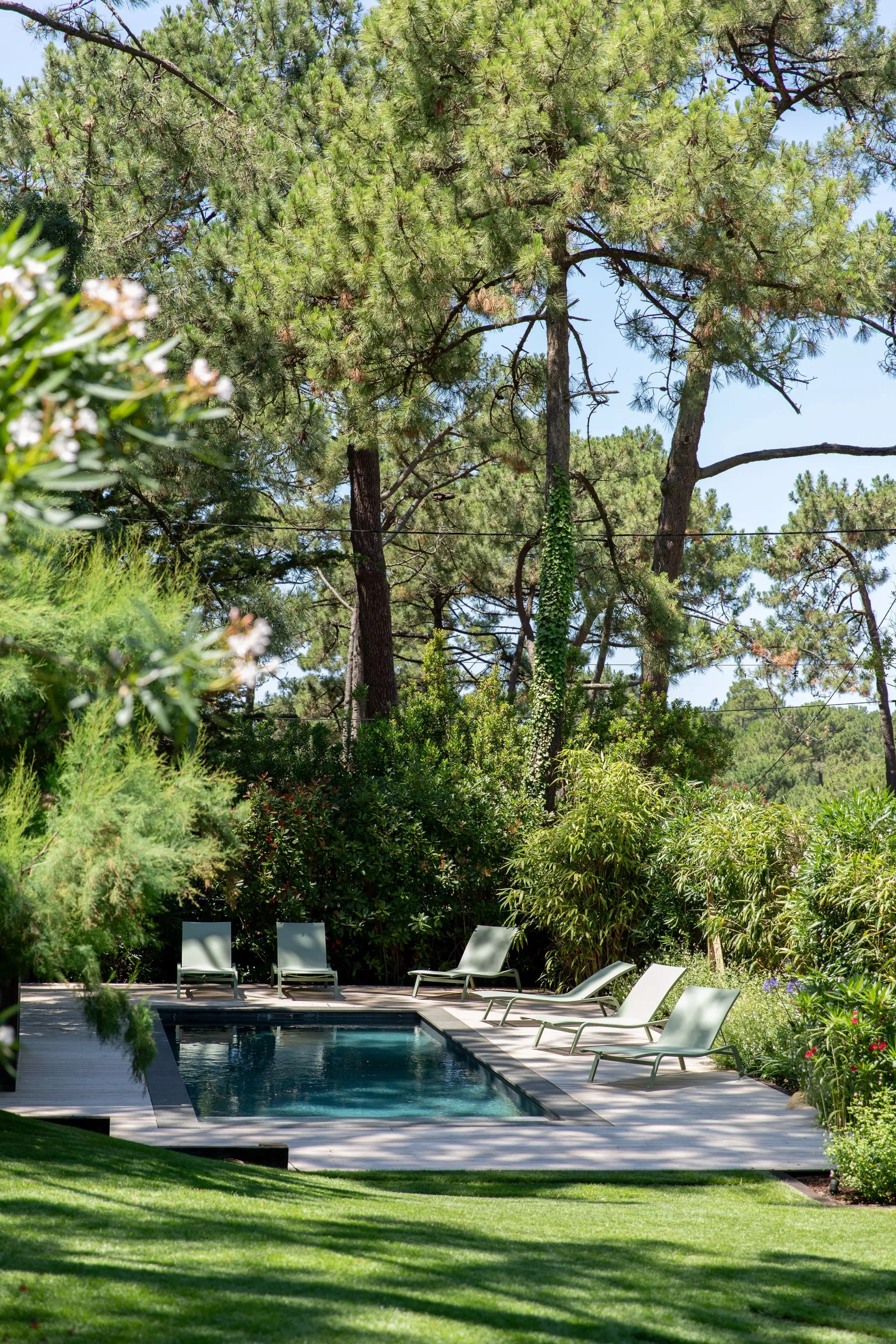 piscine maison en bois villa Mélyne Cap Ferret piscine maison en bois villa Mélyne Cap Ferret