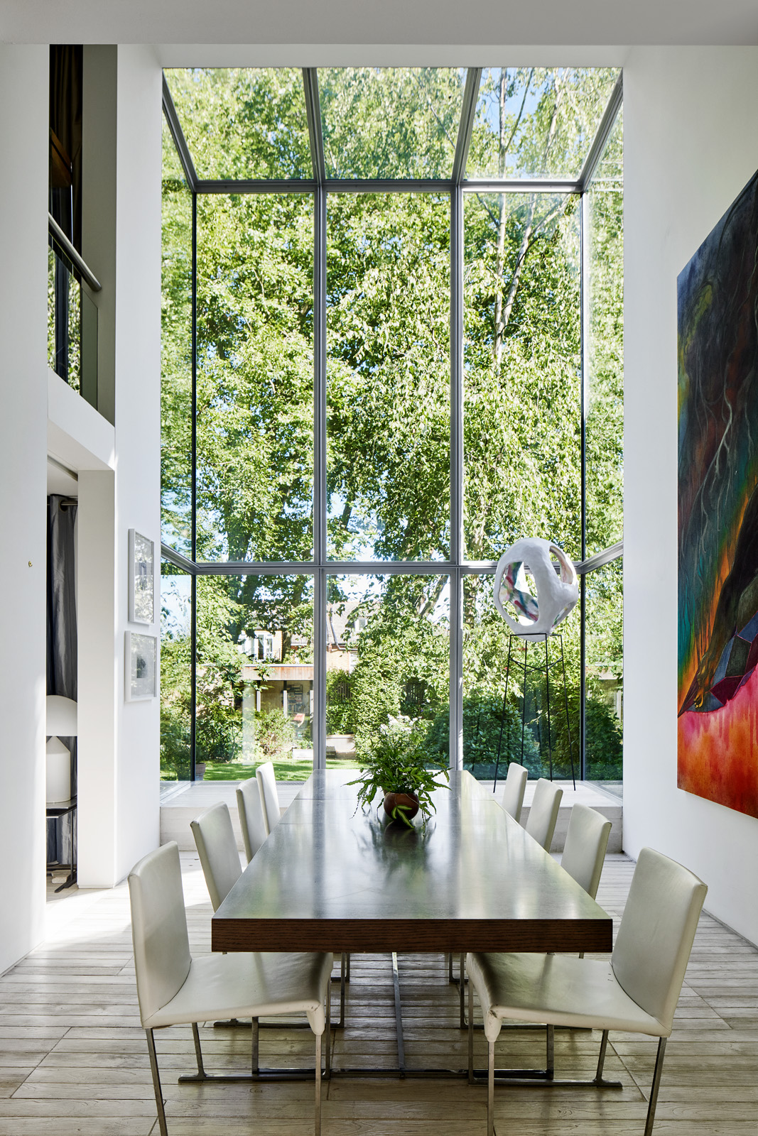 salle à manger maison agrandie Londres avec extension contemporaine salle à manger maison agrandie Londres avec extension contemporaine