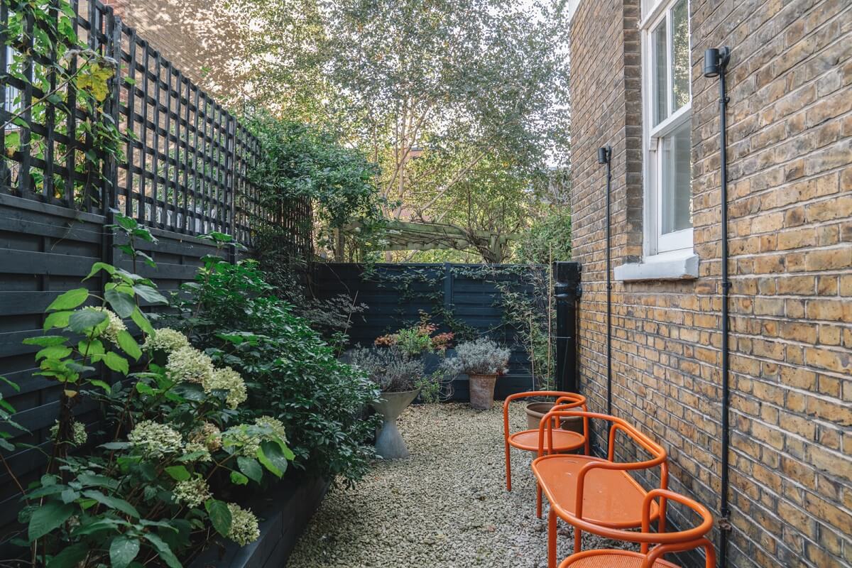 jardin de ville appartement design à Londres