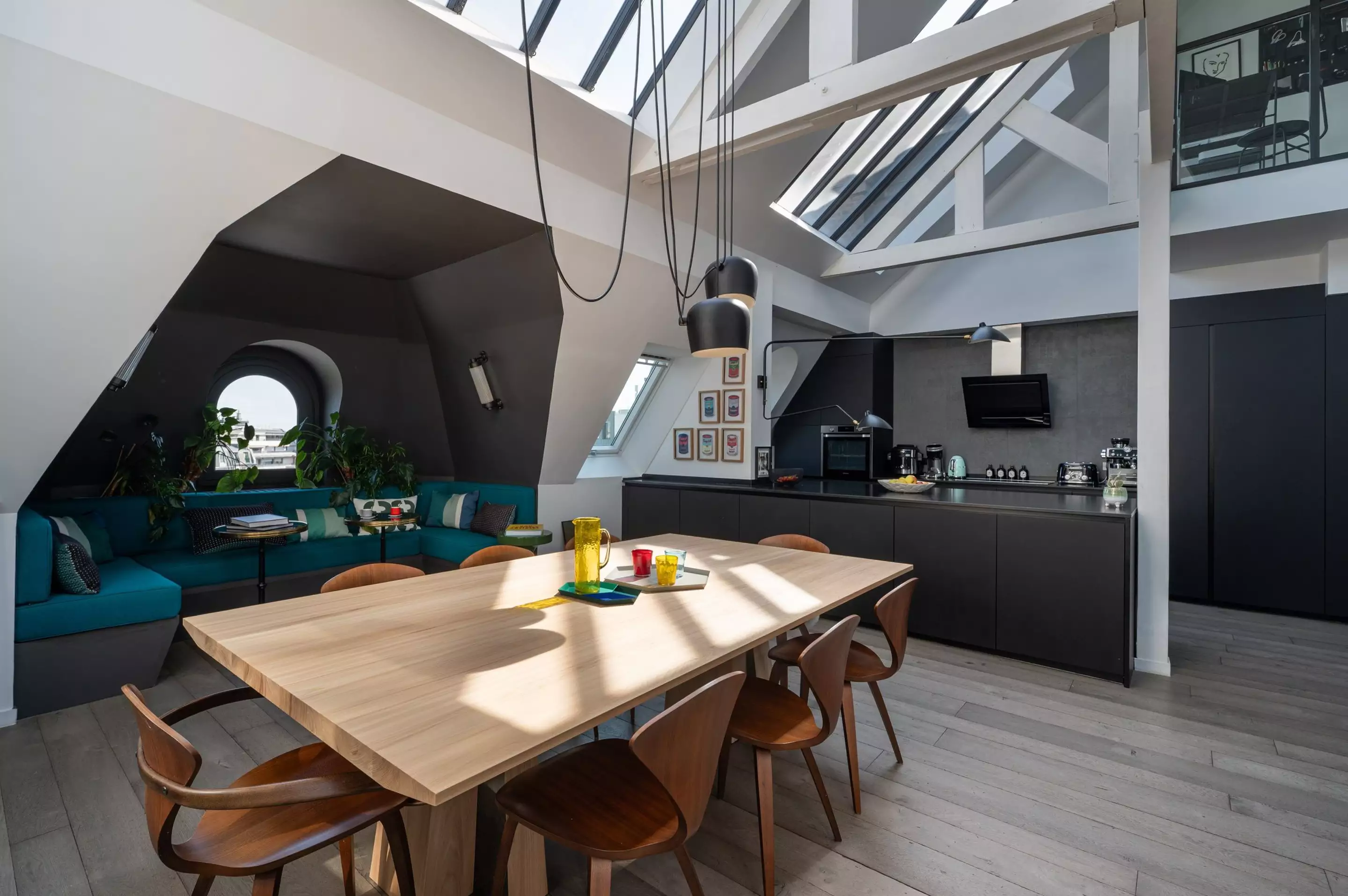 salle à manger décoration design appartement Paris salle à manger décoration design appartement Paris