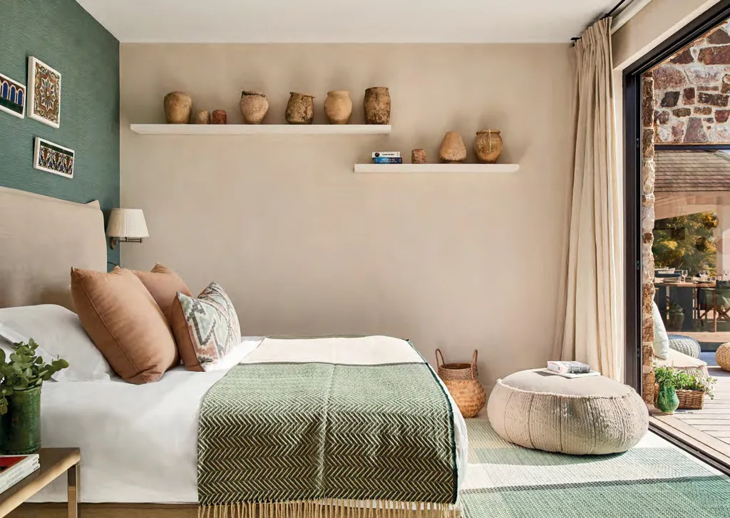 chambre maison en pierres Villa Punta Paloma Tarifa chambre maison en pierres Villa Punta Paloma Tarifa