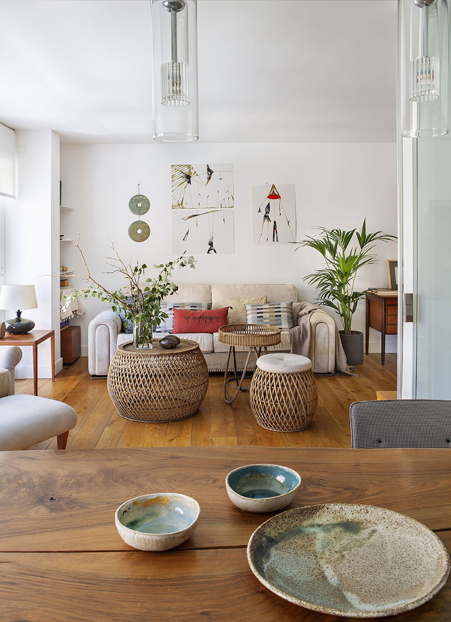 salon décoration contemporaine