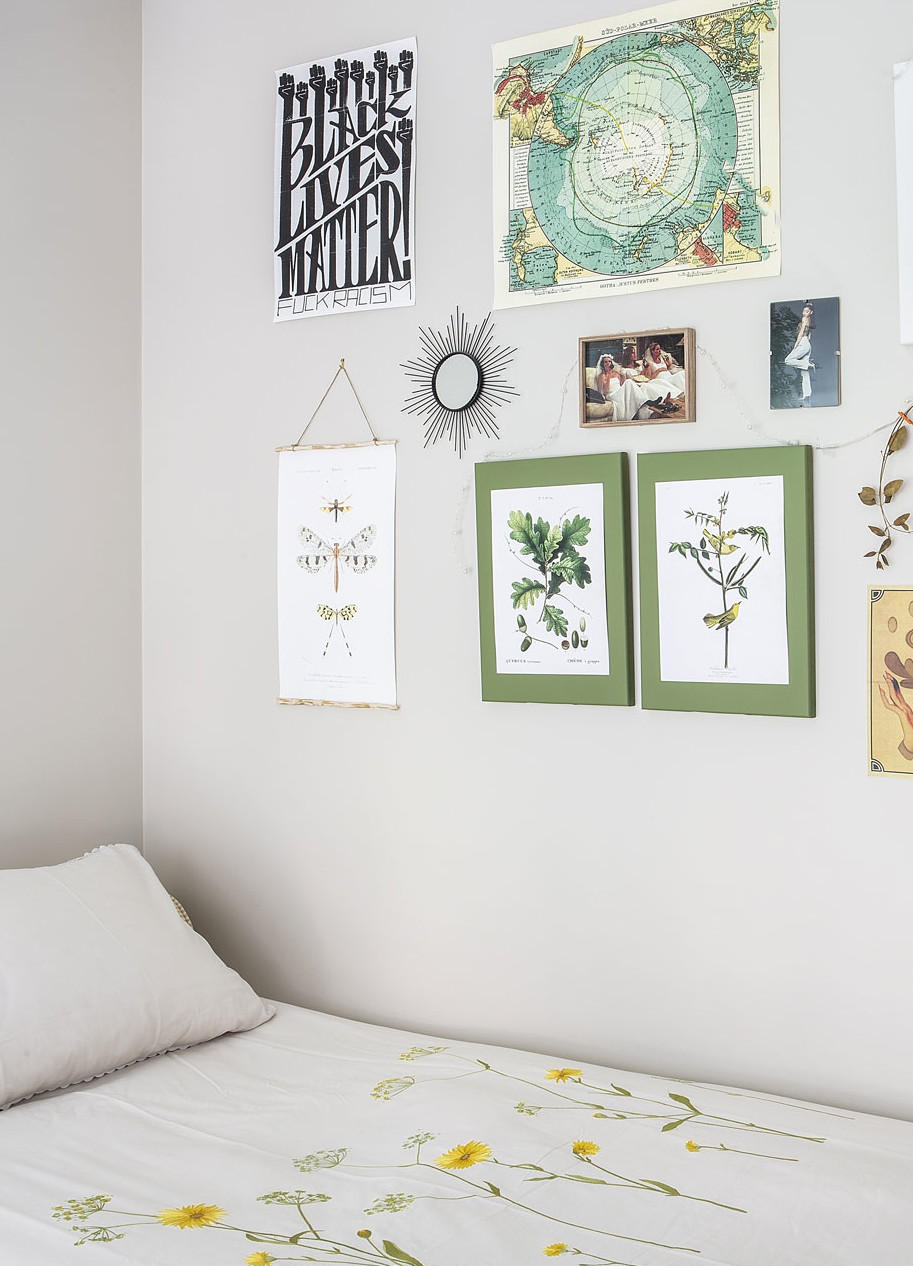 chambre blanche décoration contemporaine