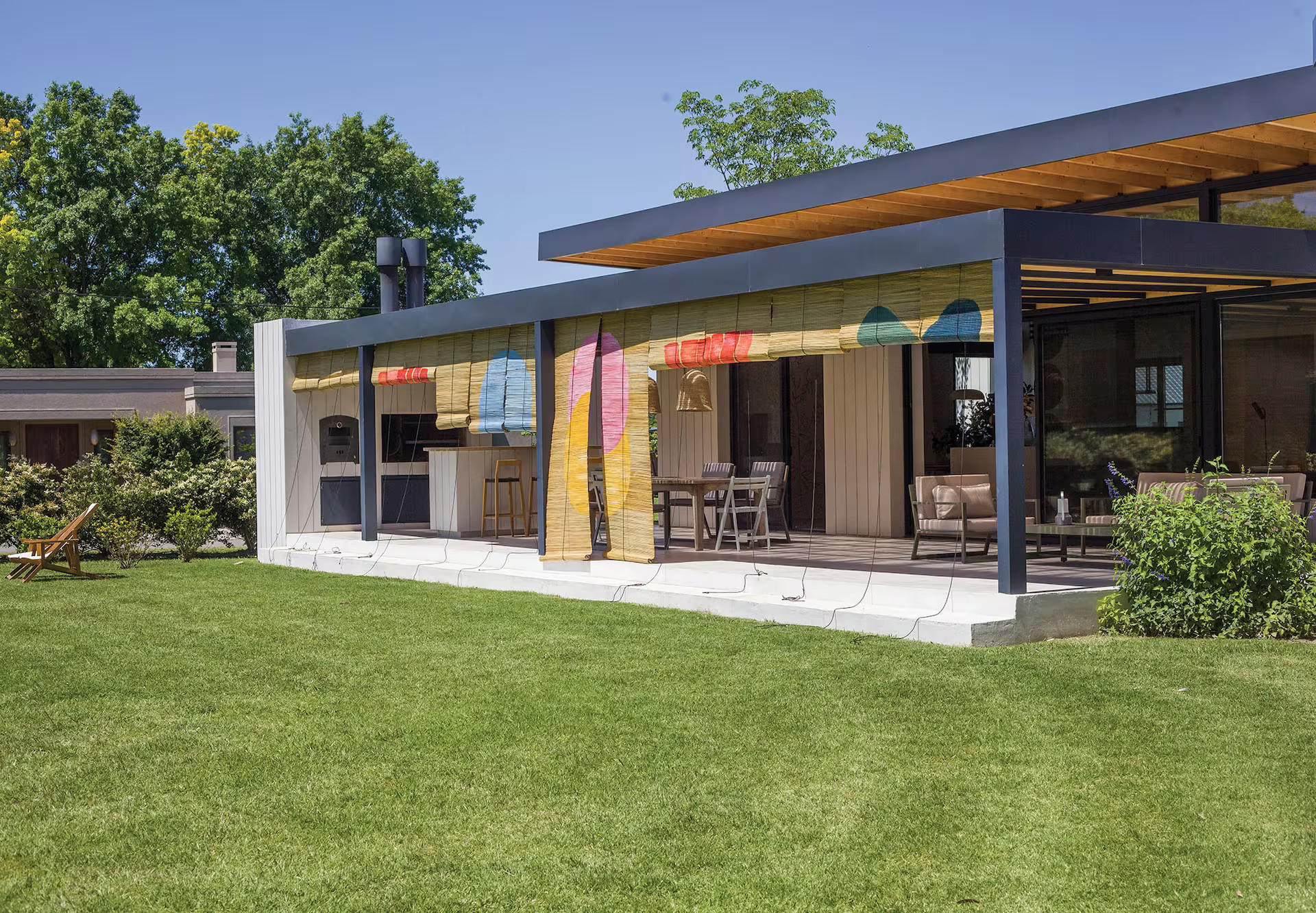 maison architecte avec pergola acier maison architecte avec pergola acier