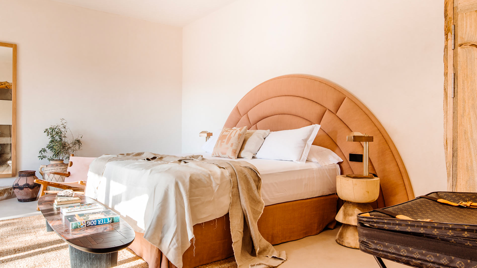 chambre décoration contemporaine maison Ibiza chambre décoration contemporaine maison Ibiza