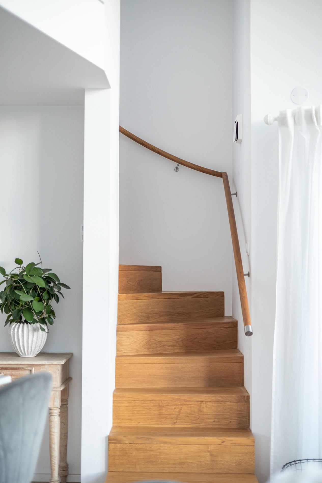 escalier bois maison architecte 89m2 escalier bois maison architecte 89m2