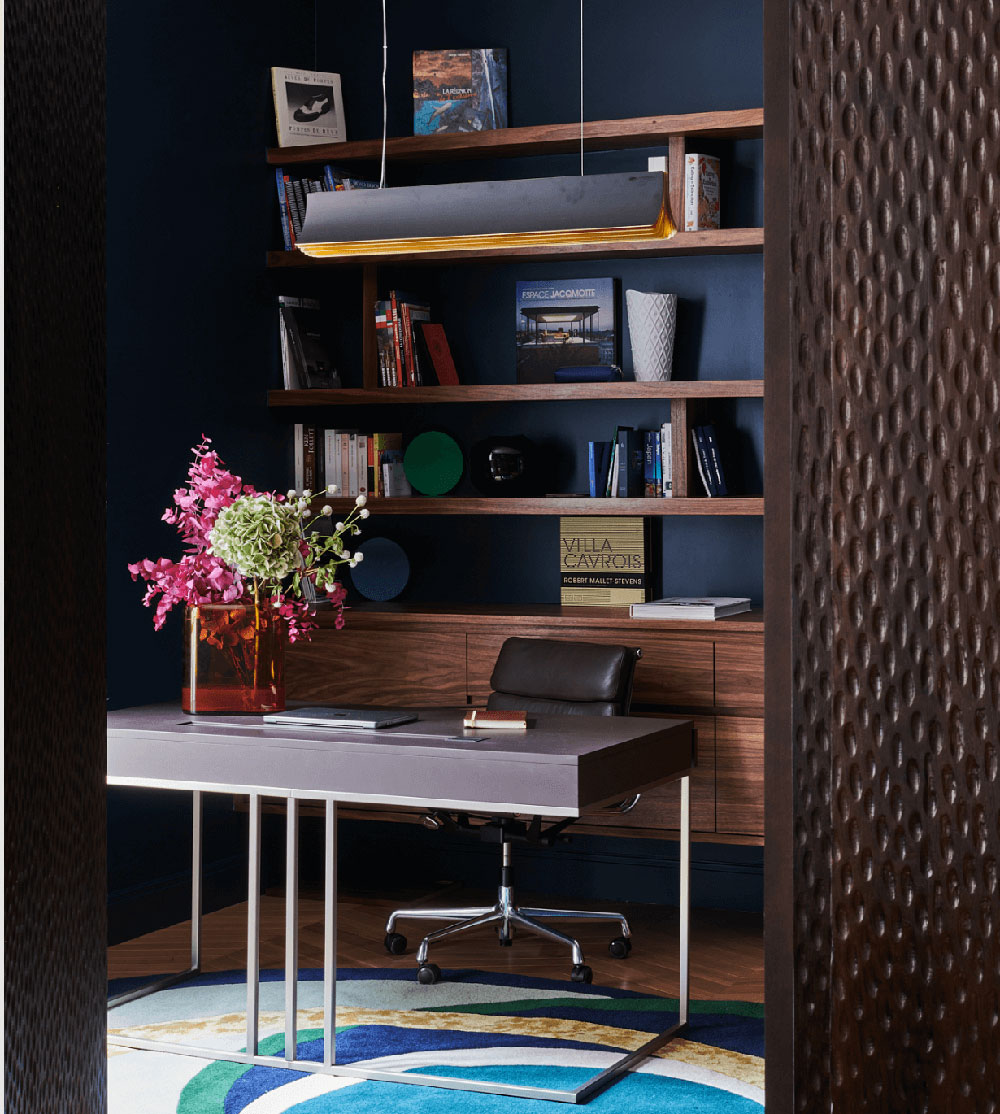 bureau appartement Paris par Alexandra Boussagol décoration contemporaine bureau appartement Paris par Alexandra Boussagol décoration contemporaine
