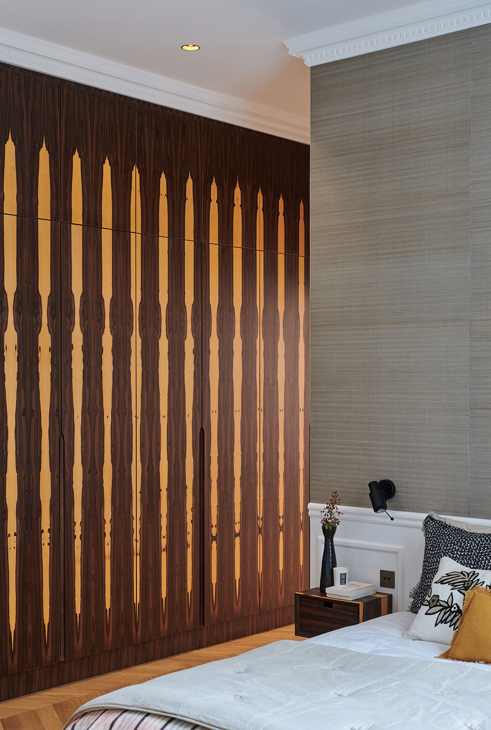 chambre appartement Paris par Alexandra Boussagol décoration contemporaine chambre appartement Paris par Alexandra Boussagol décoration contemporaine