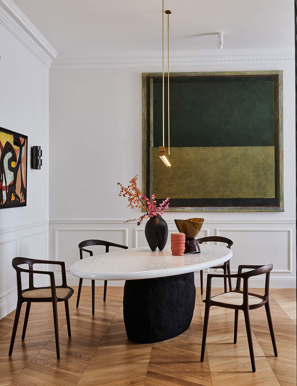 salle à manger appartement Paris par Alexandra Boussagol décoration contemporaine salle à manger appartement Paris par Alexandra Boussagol décoration contemporaine