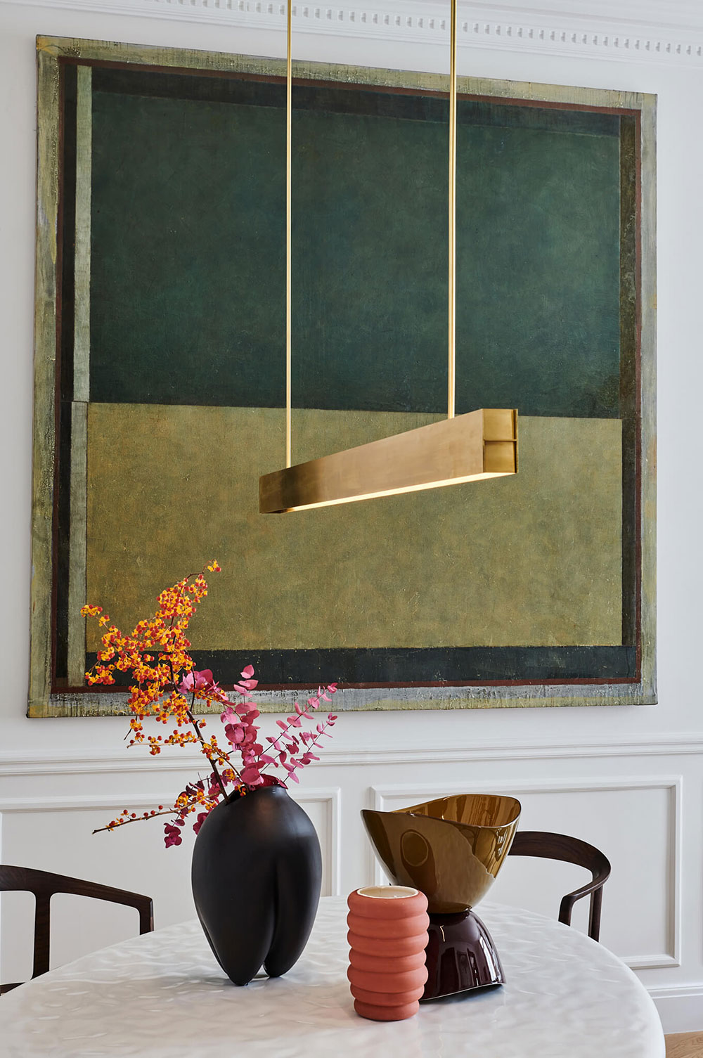 salle à manger appartement Paris par Alexandra Boussagol décoration contemporaine salle à manger appartement Paris par Alexandra Boussagol décoration contemporaine