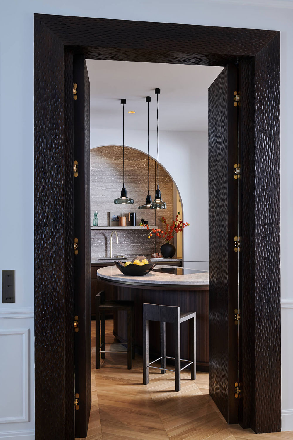 cuisine appartement Paris par Alexandra Boussagol décoration contemporaine cuisine appartement Paris par Alexandra Boussagol décoration contemporaine