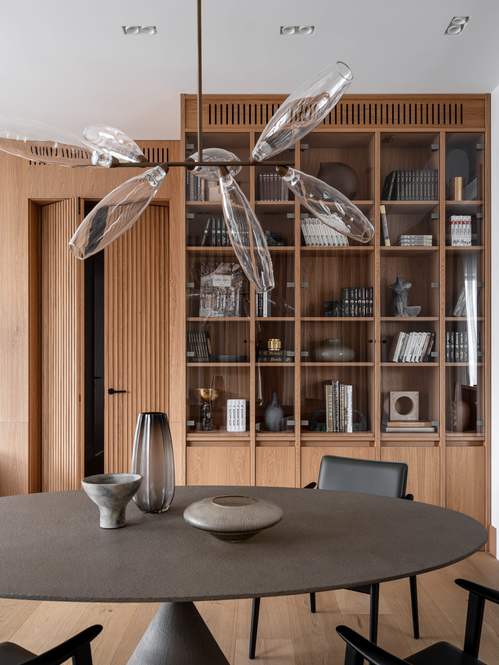 salle à manger avec bibliothèque sur mesure salle à manger avec bibliothèque sur mesure