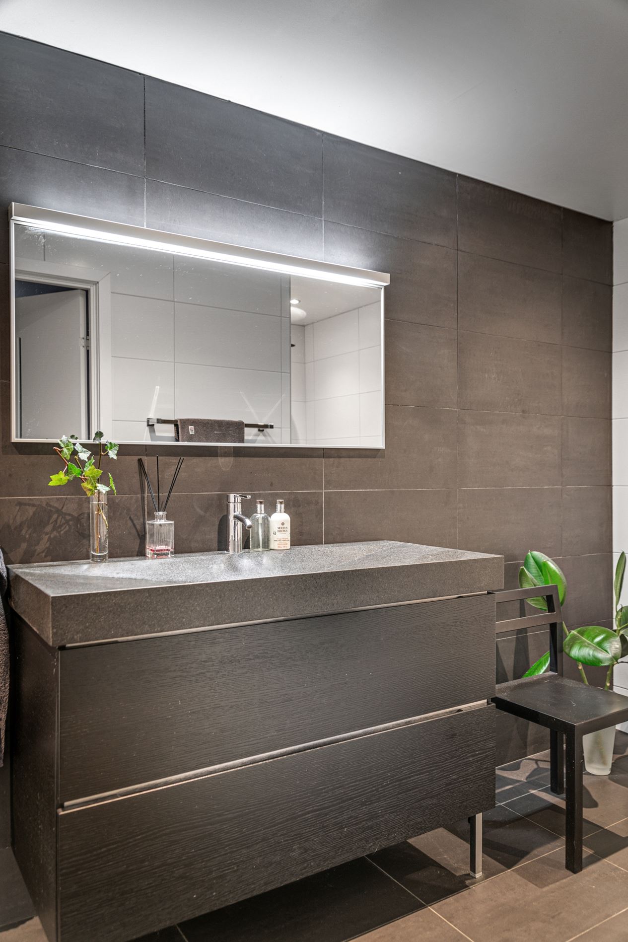 salle de bain design bois