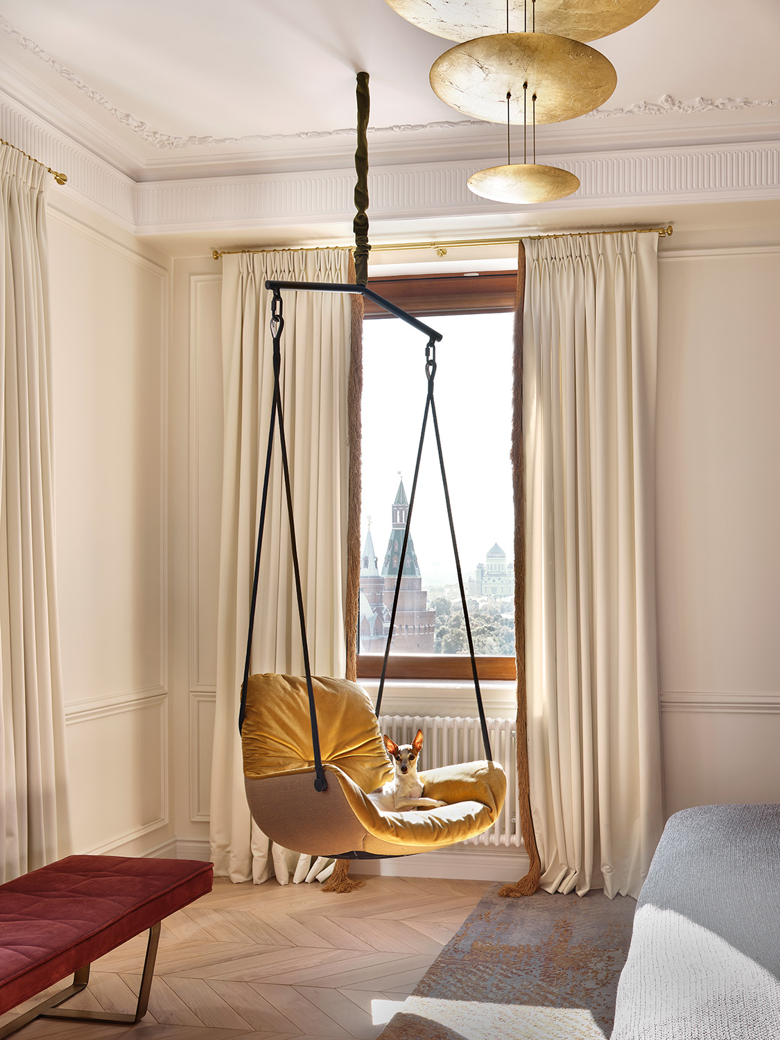 chambre avec fauteuil suspendu décoration contemporaine chambre avec fauteuil suspendu décoration contemporaine