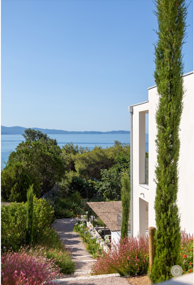 terrasse maison contemporaine maison Corse terrasse maison contemporaine maison Corse