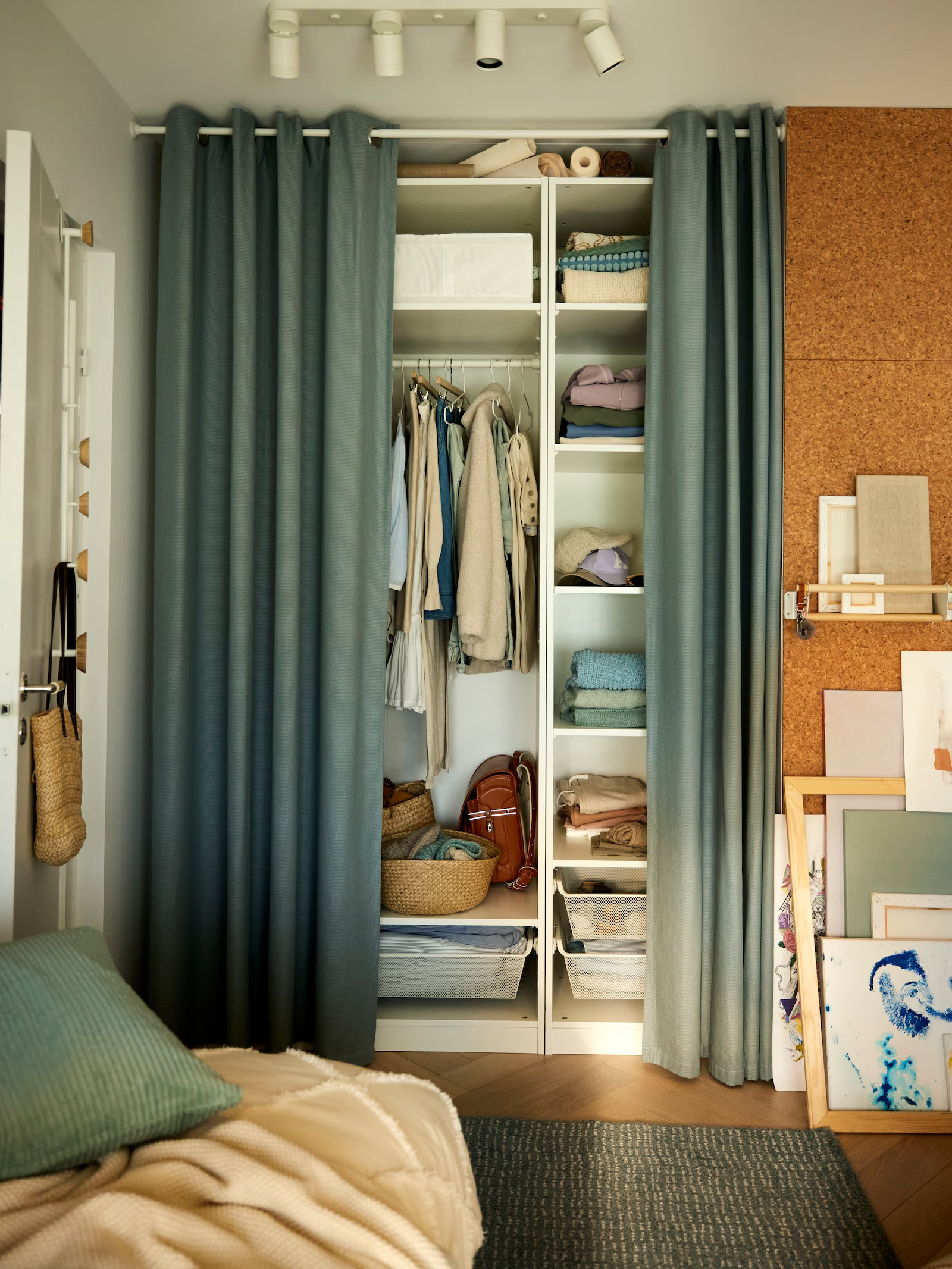 dressing chambre IKEA adolescent décoration naturelle dressing chambre IKEA adolescent décoration naturelle