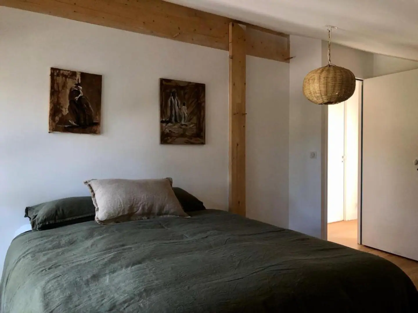 chambre maison en bois près du Cap Ferret chambre maison en bois près du Cap Ferret