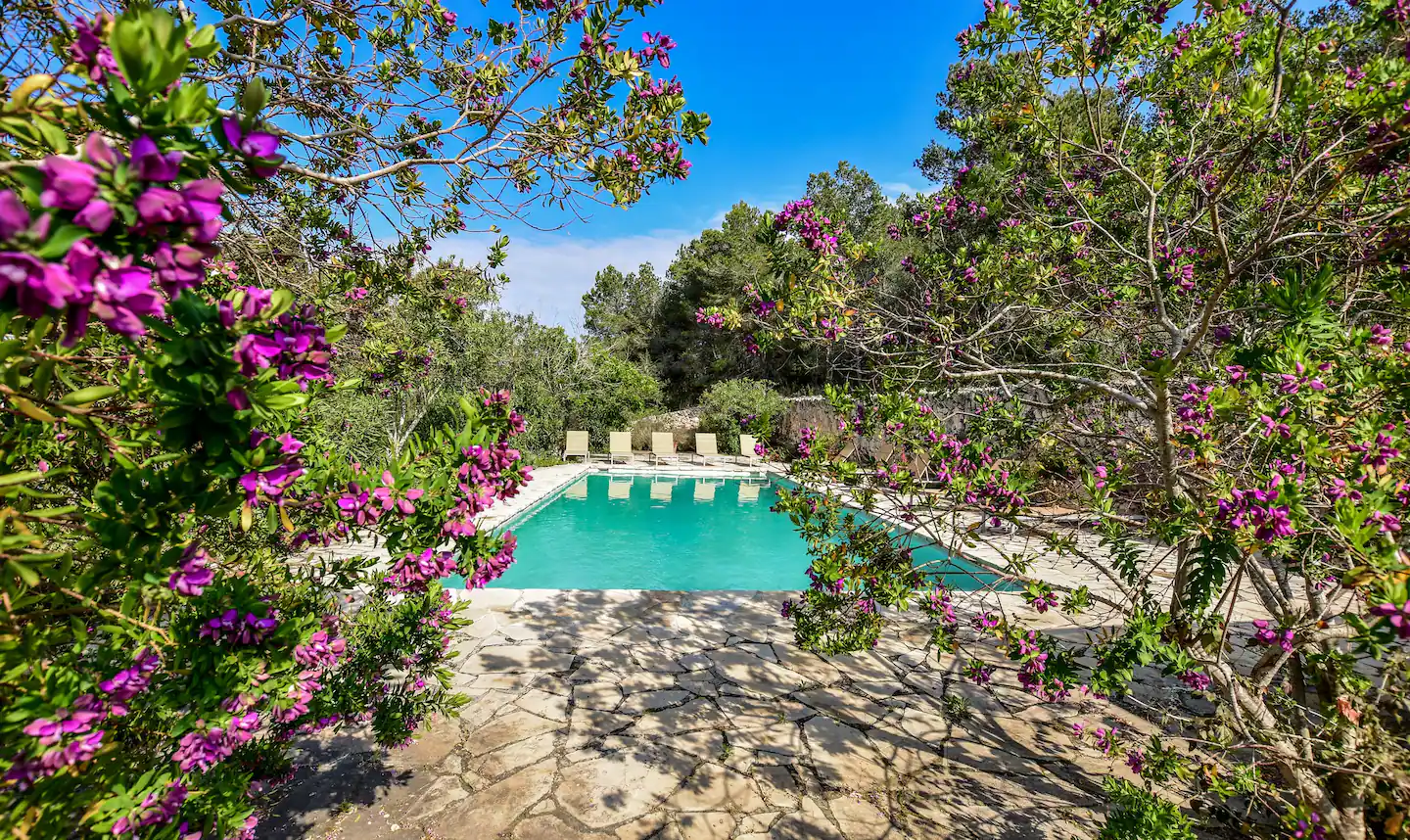 piscine maison en pierres villa Can Felix Ibiza Airbnb piscine maison en pierres villa Can Felix Ibiza Airbnb